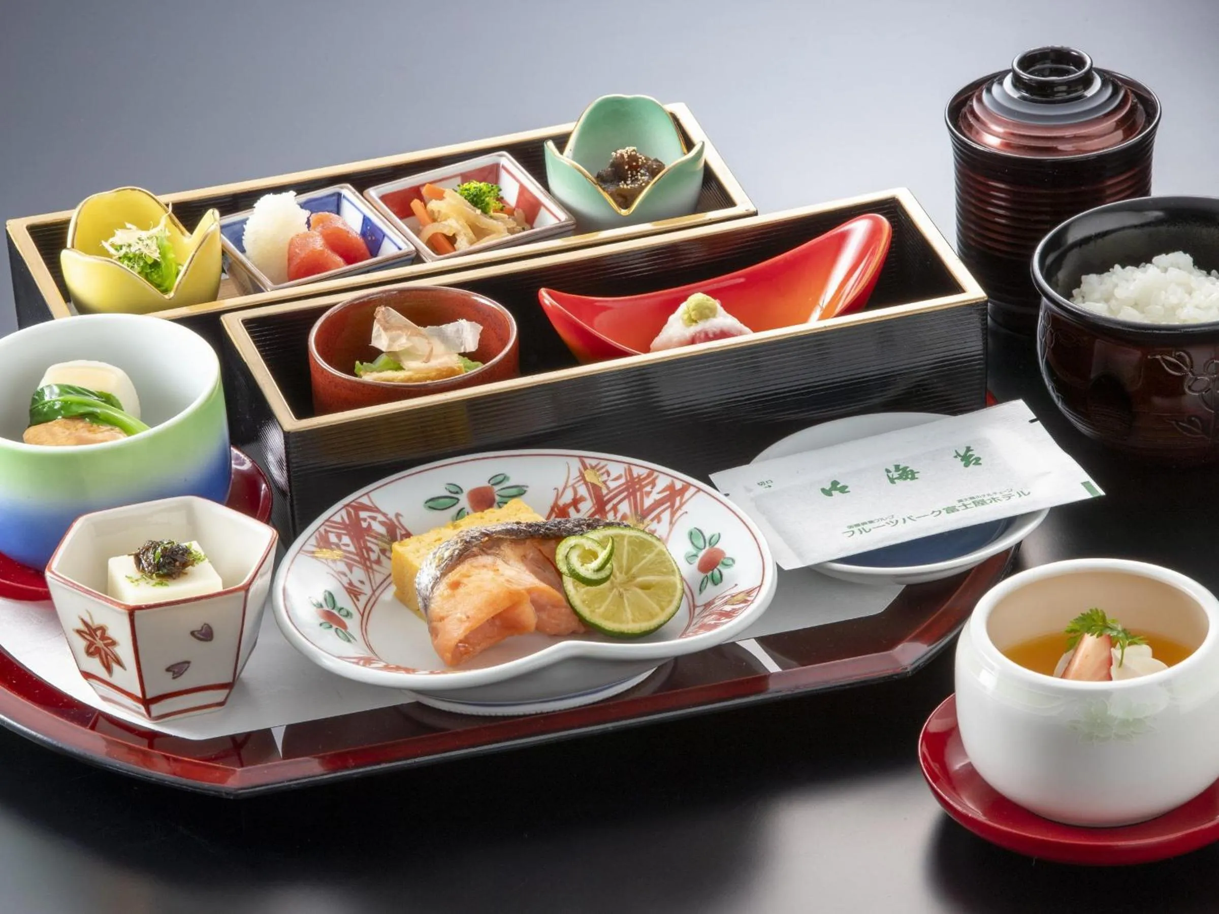 Breakfast in Fruit Park Fujiya Hotel