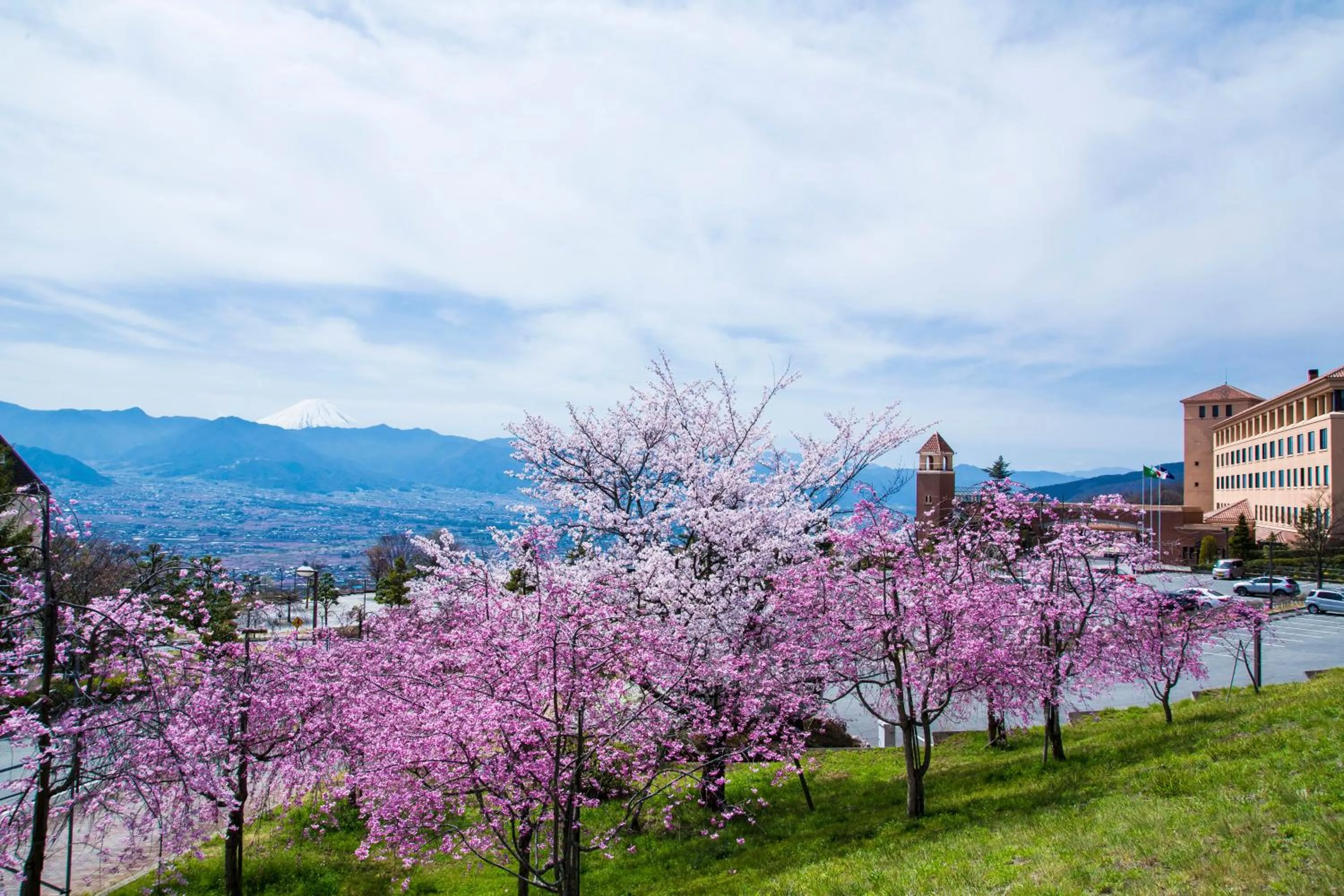 Property building in Fruit Park Fujiya Hotel