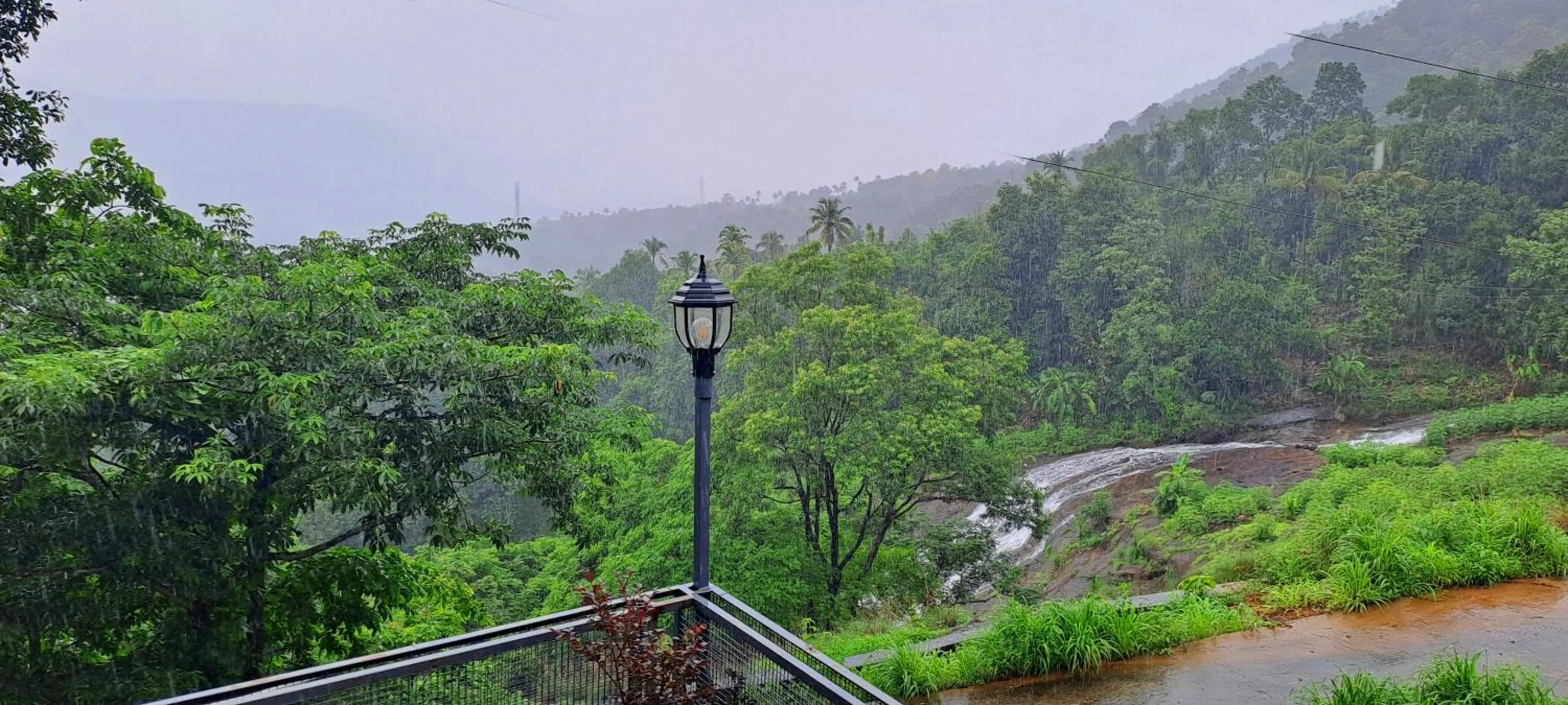 Natural landscape in Mist Farm House