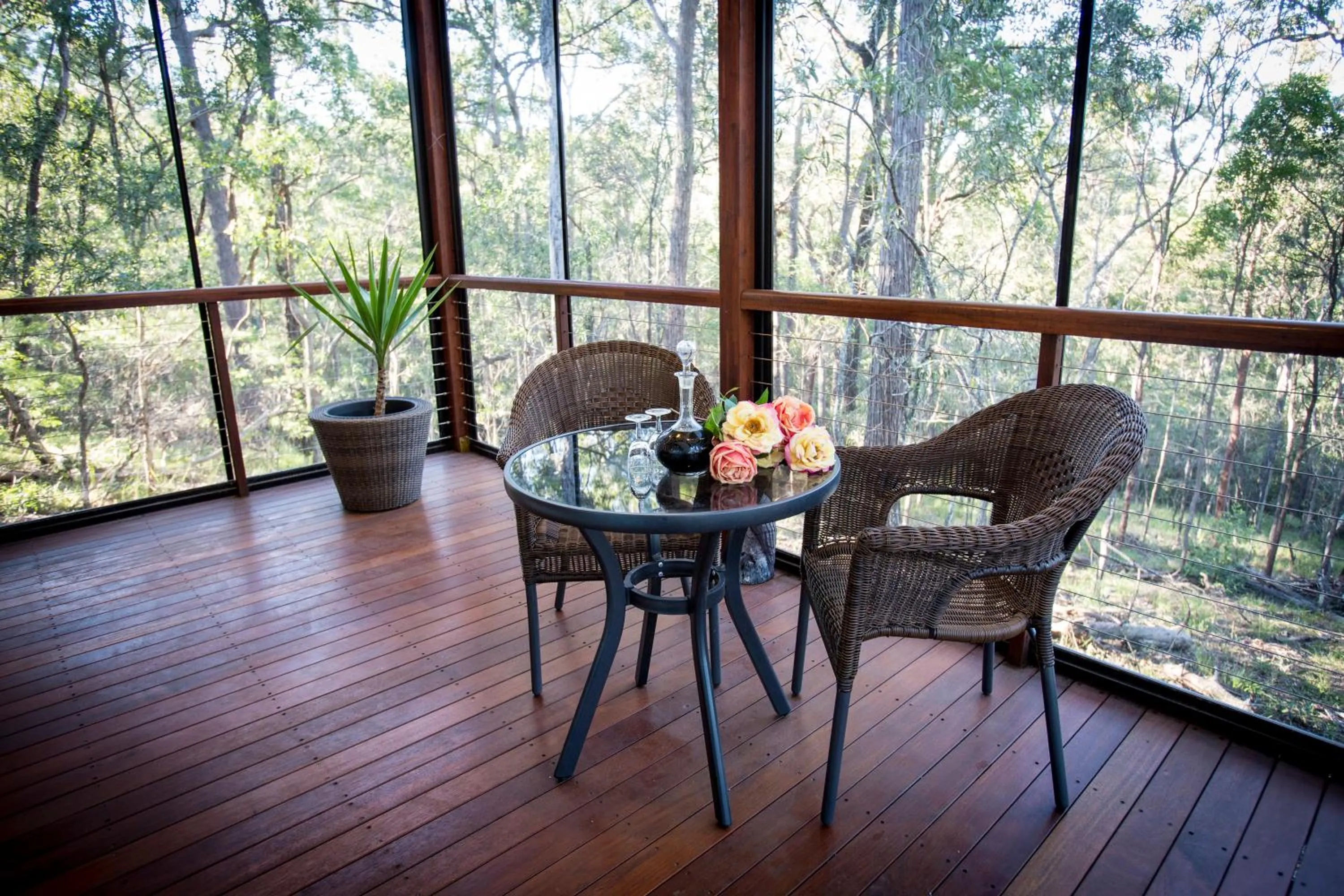 Balcony/Terrace in Mt Cotton Retreat