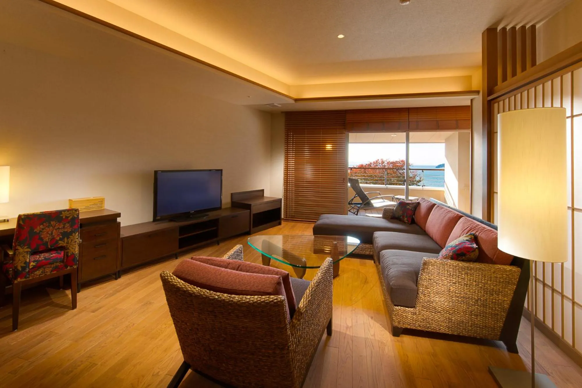 Living room in Hotel Meizanso