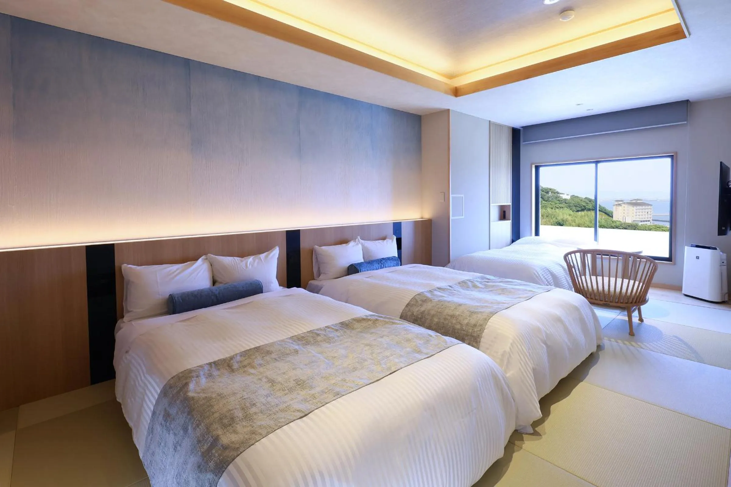 Bedroom, Bed in Hotel Meizanso