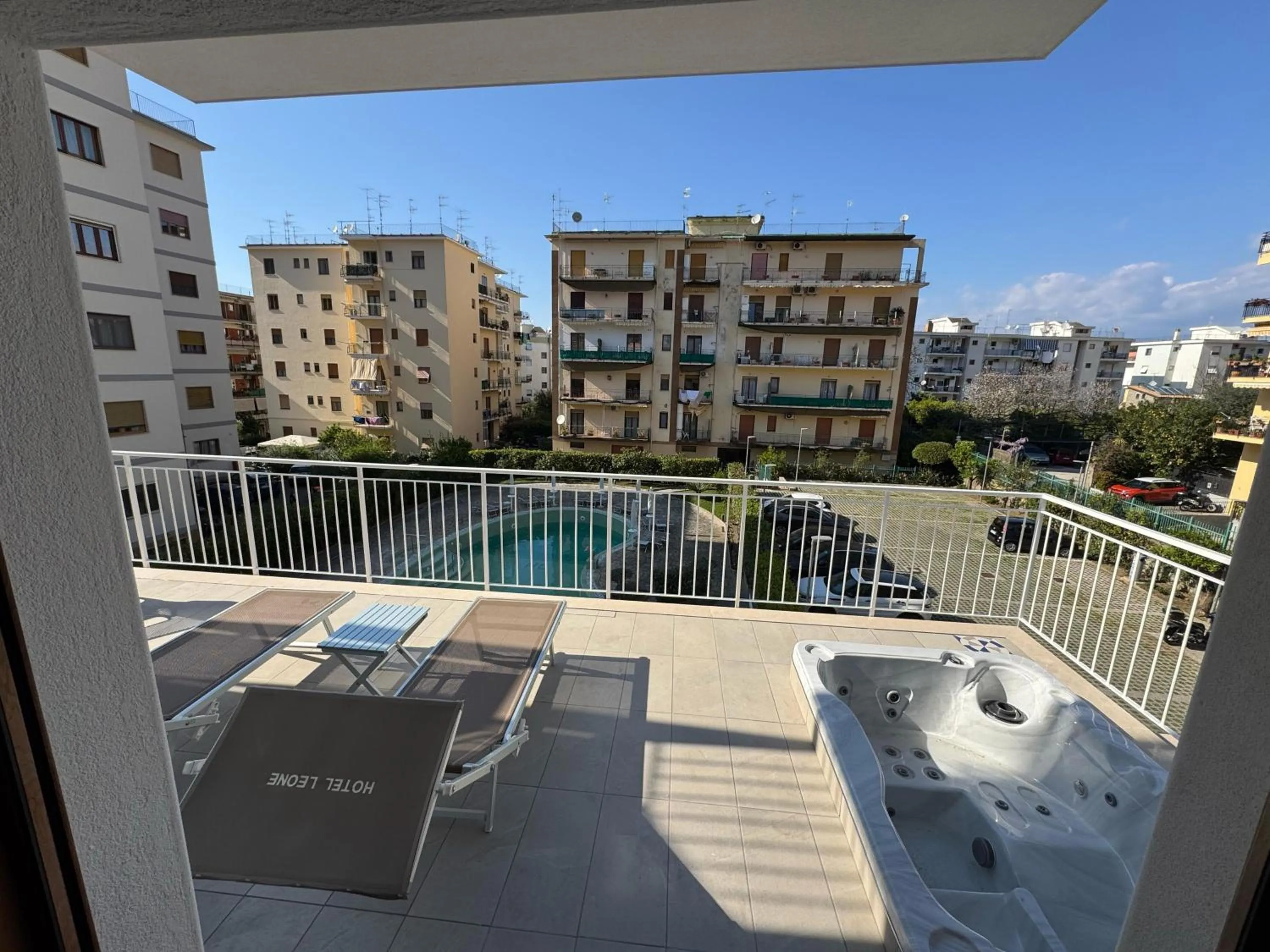 Balcony/Terrace in Hotel Leone