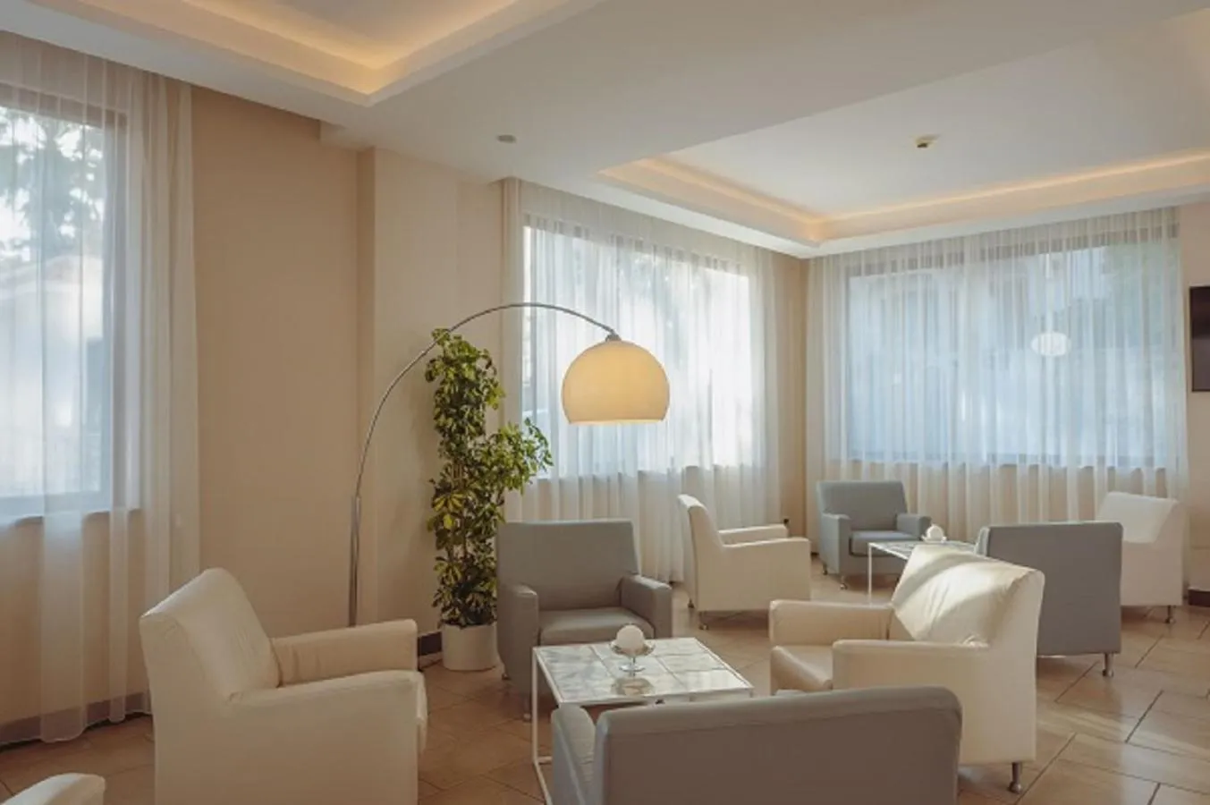 Lobby or reception in Hotel Leone