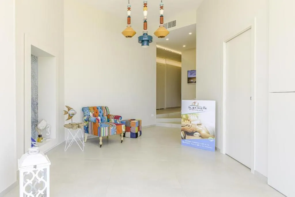 Decorative detail in Le Gemelle Boutique Hotel