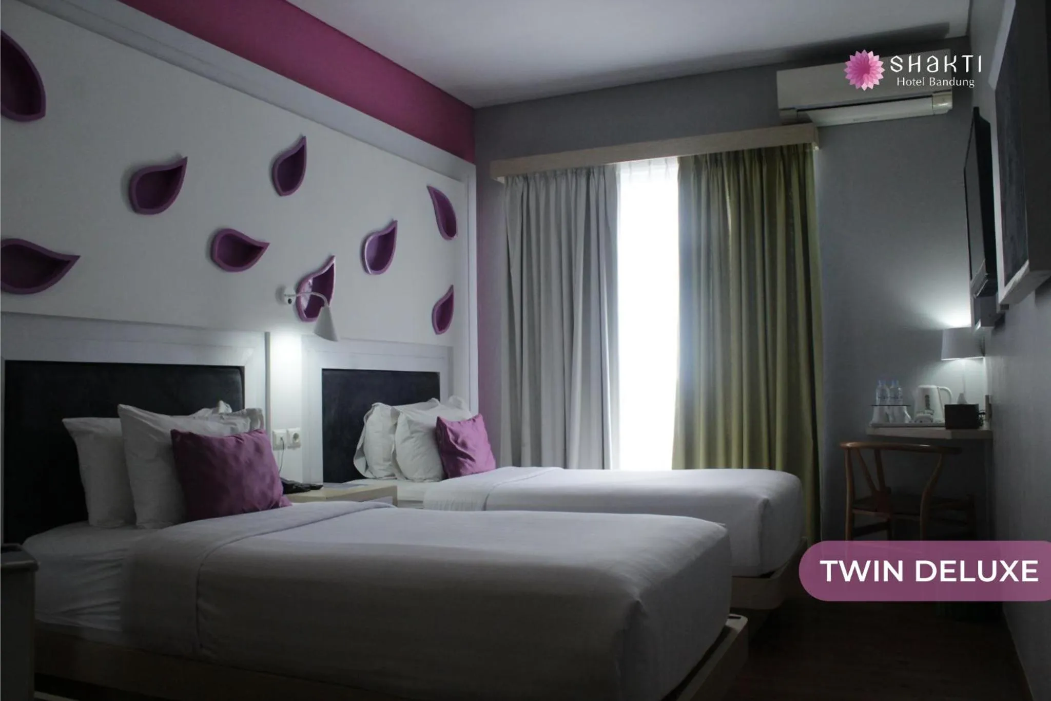 Standard Twin Room in Shakti Hotel Bandung