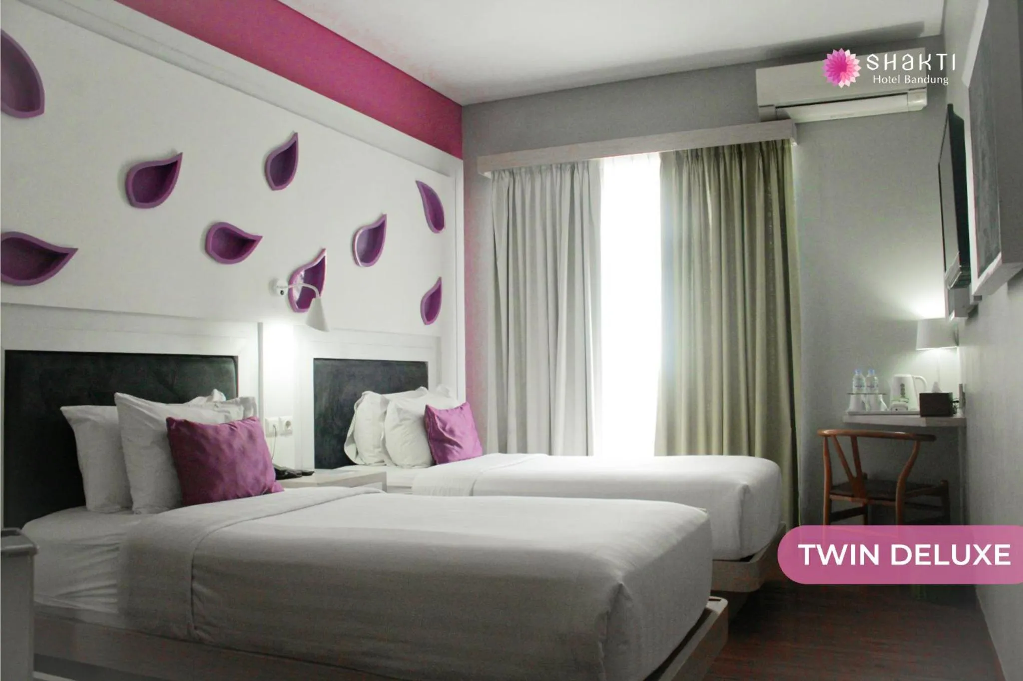 Standard Twin Room in Shakti Hotel Bandung