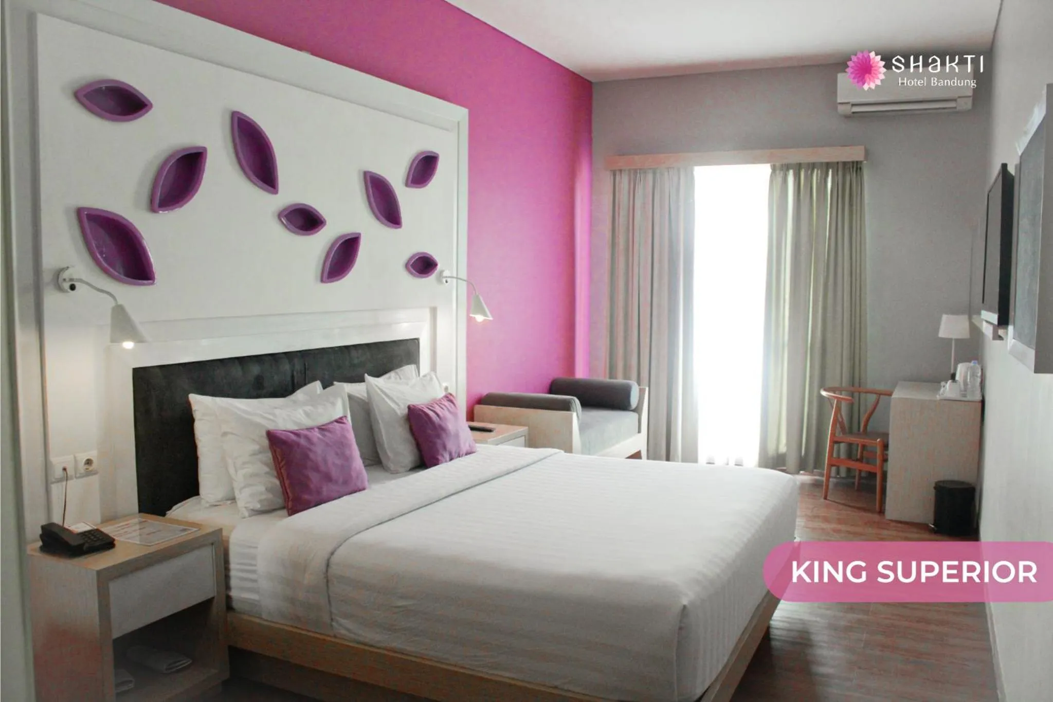 Superior Double Room in Shakti Hotel Bandung