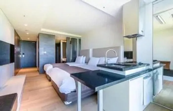 Bedroom, Bed in Sungsan Marina Hotel