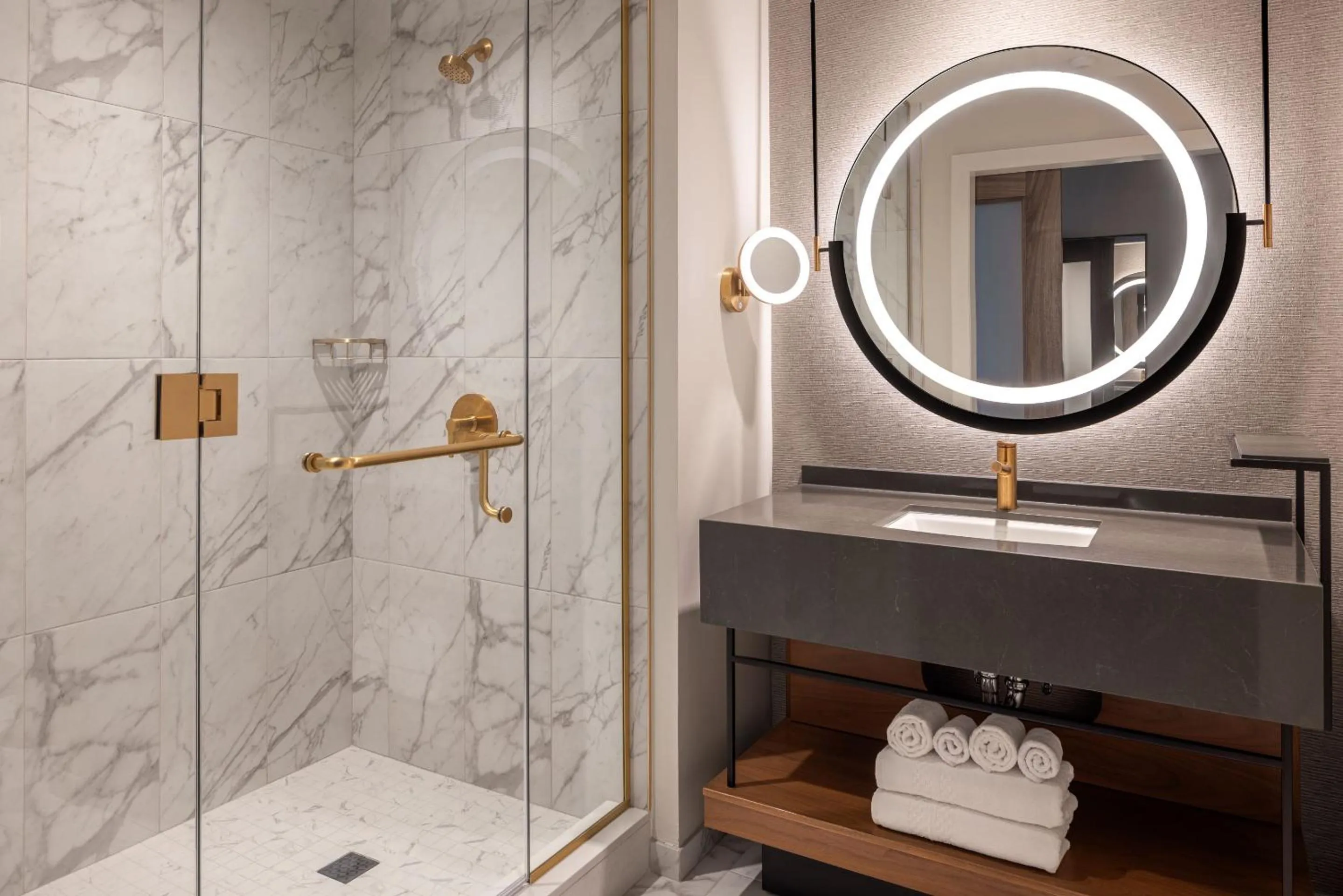 Bathroom in Caesars Virginia, A Caesars Destination