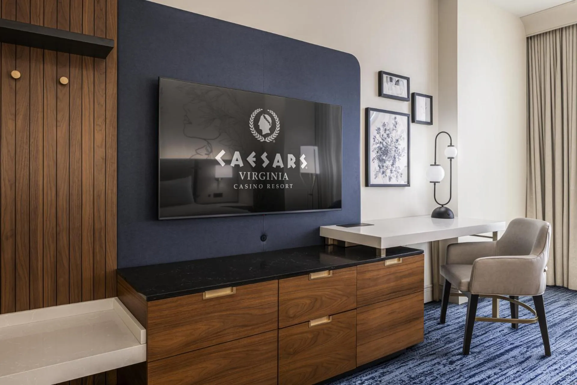 TV and multimedia in Caesars Virginia, A Caesars Destination