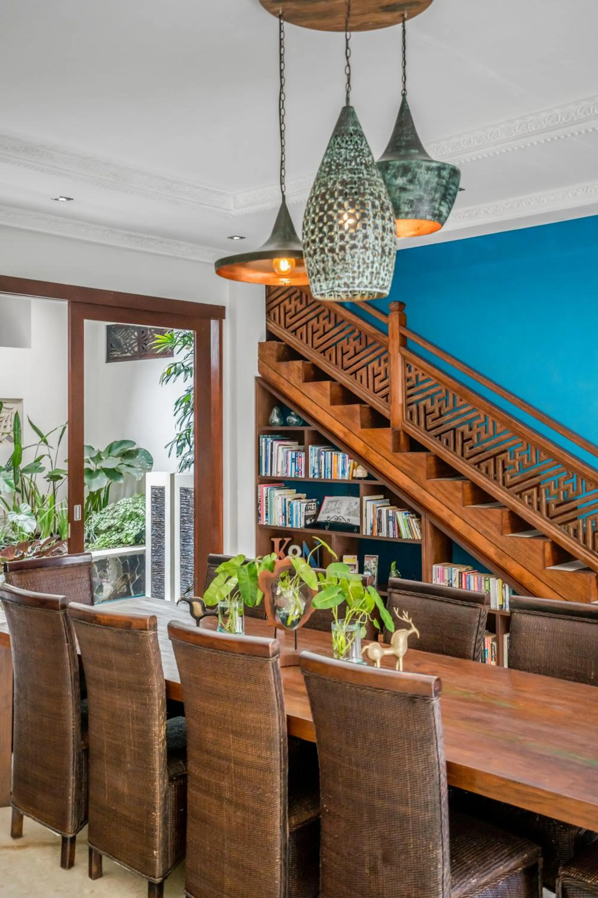 Library in Kano Sari Ubud Villas