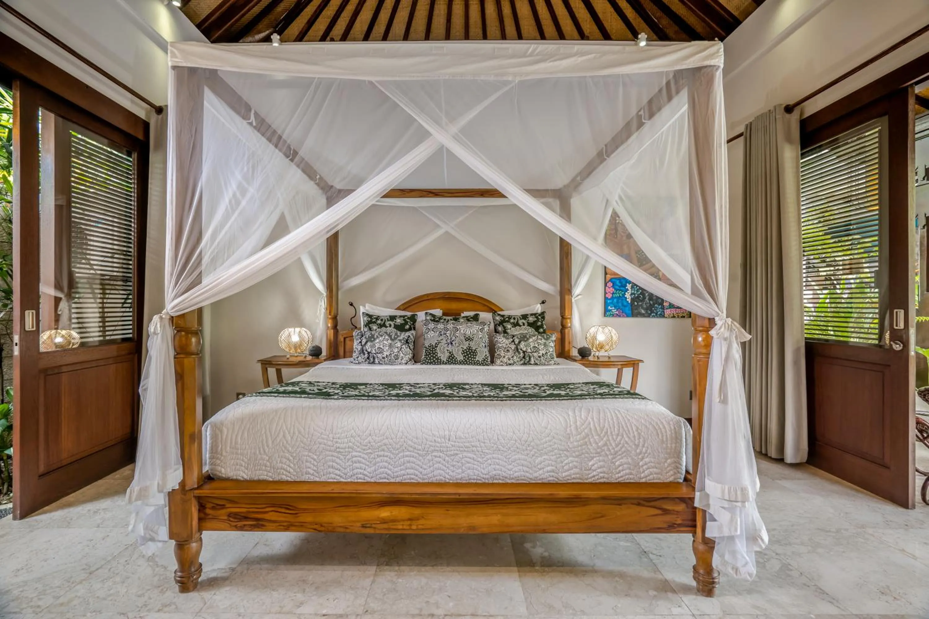 Bedroom, Bed in Kano Sari Ubud Villas