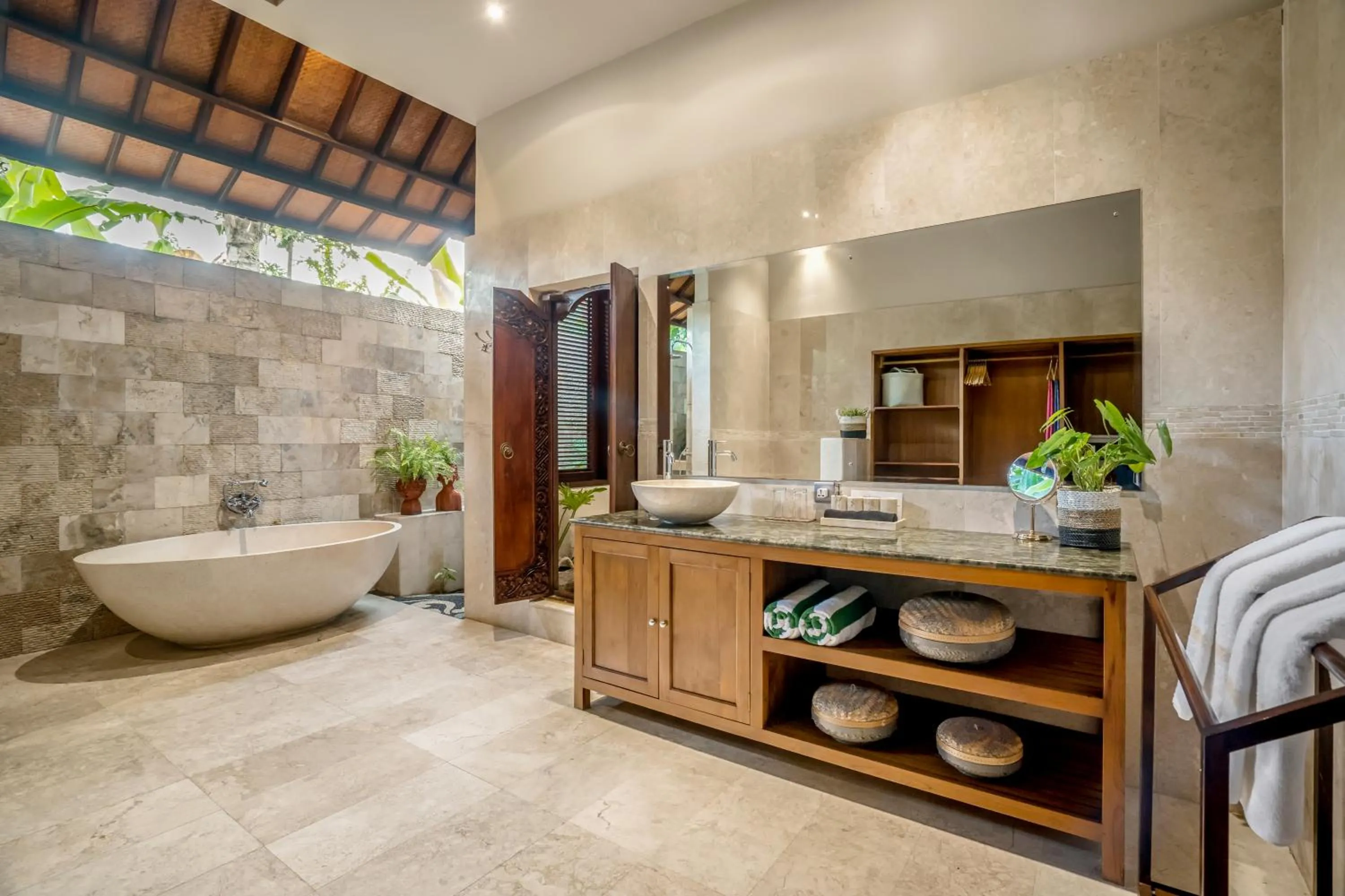 Bathroom in Kano Sari Ubud Villas