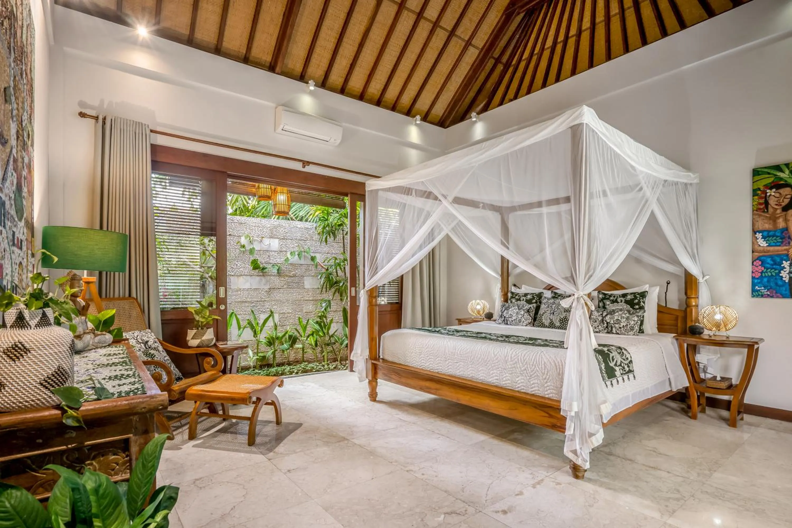 Bedroom, Bed in Kano Sari Ubud Villas