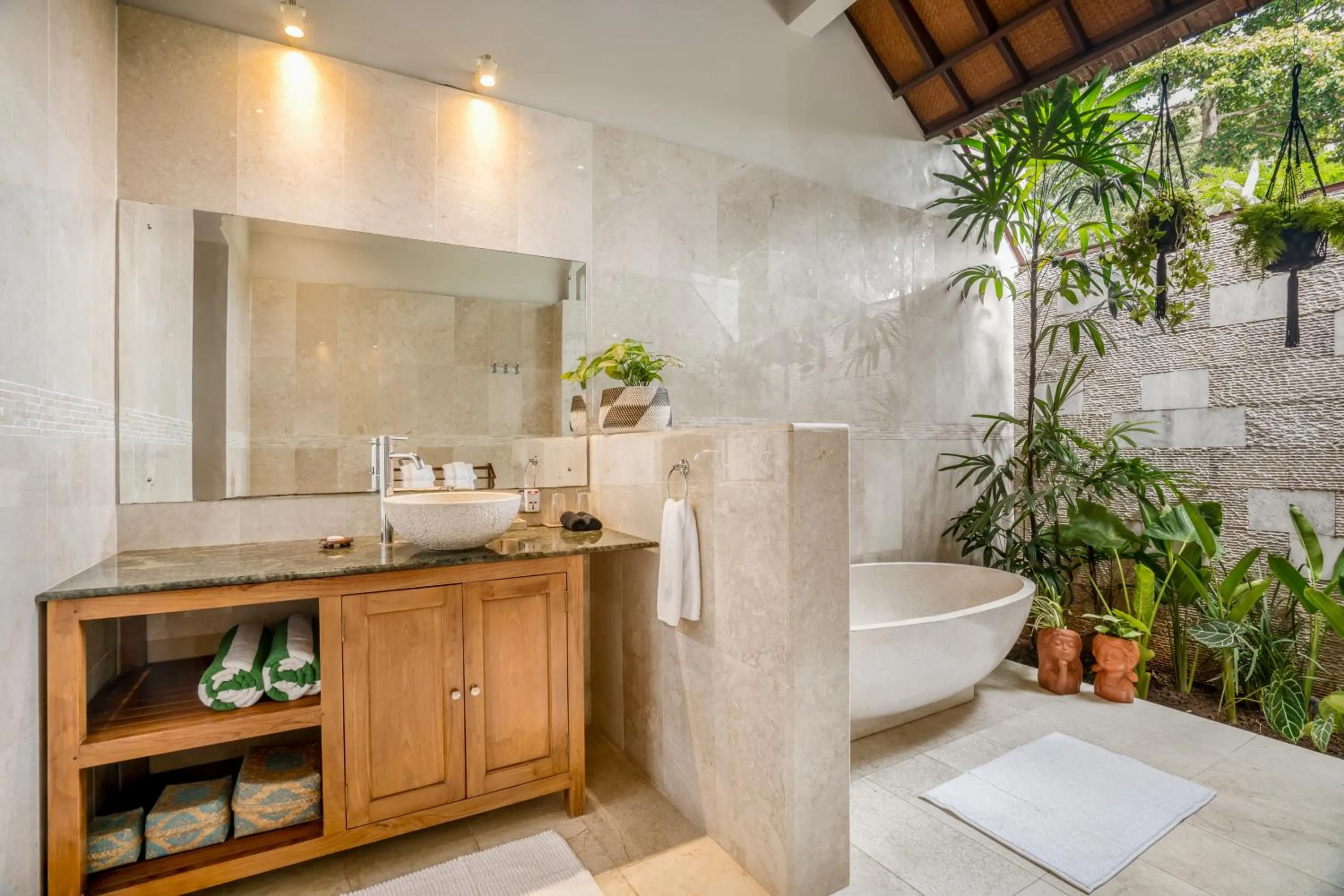 Bathroom in Kano Sari Ubud Villas