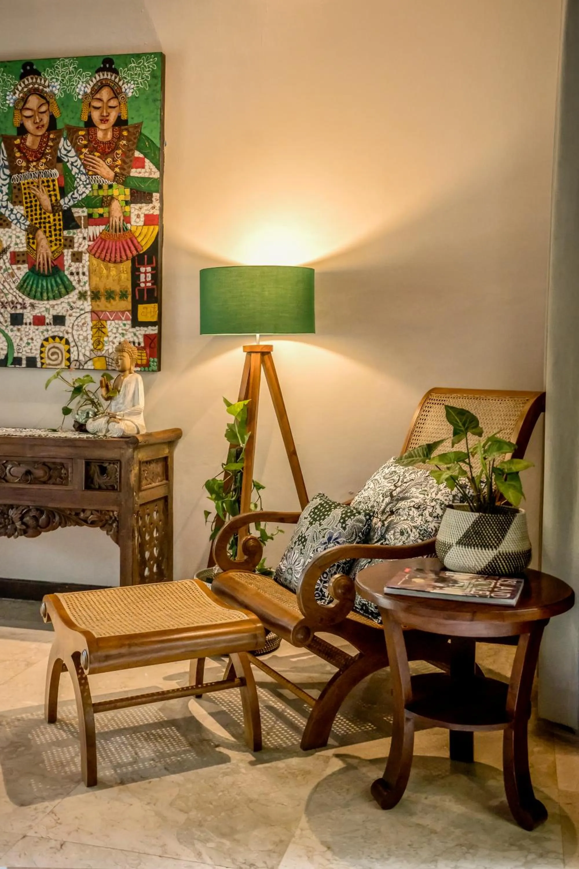 Decorative detail in Kano Sari Ubud Villas