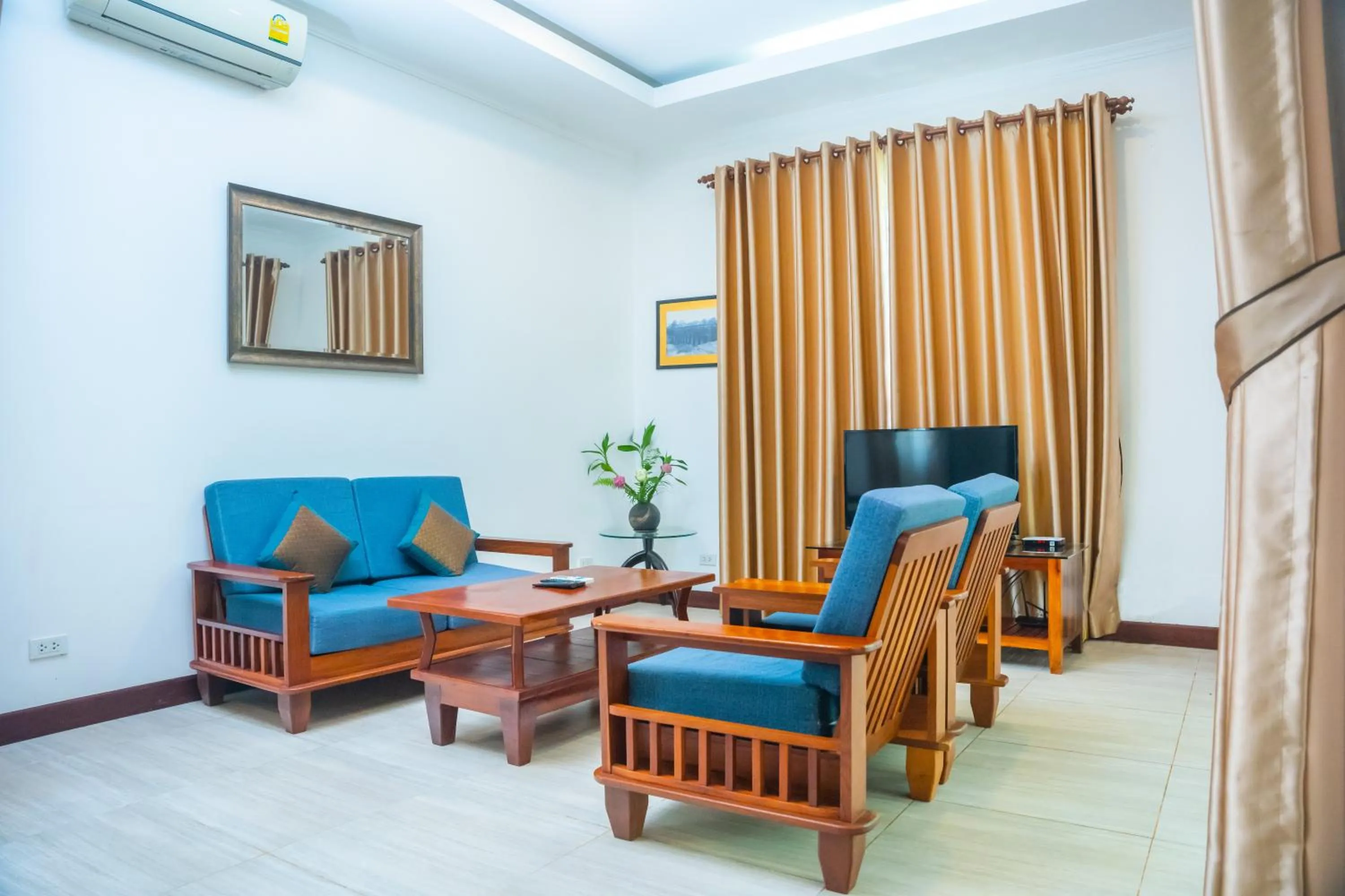 Living room in Siemreap Green Residence