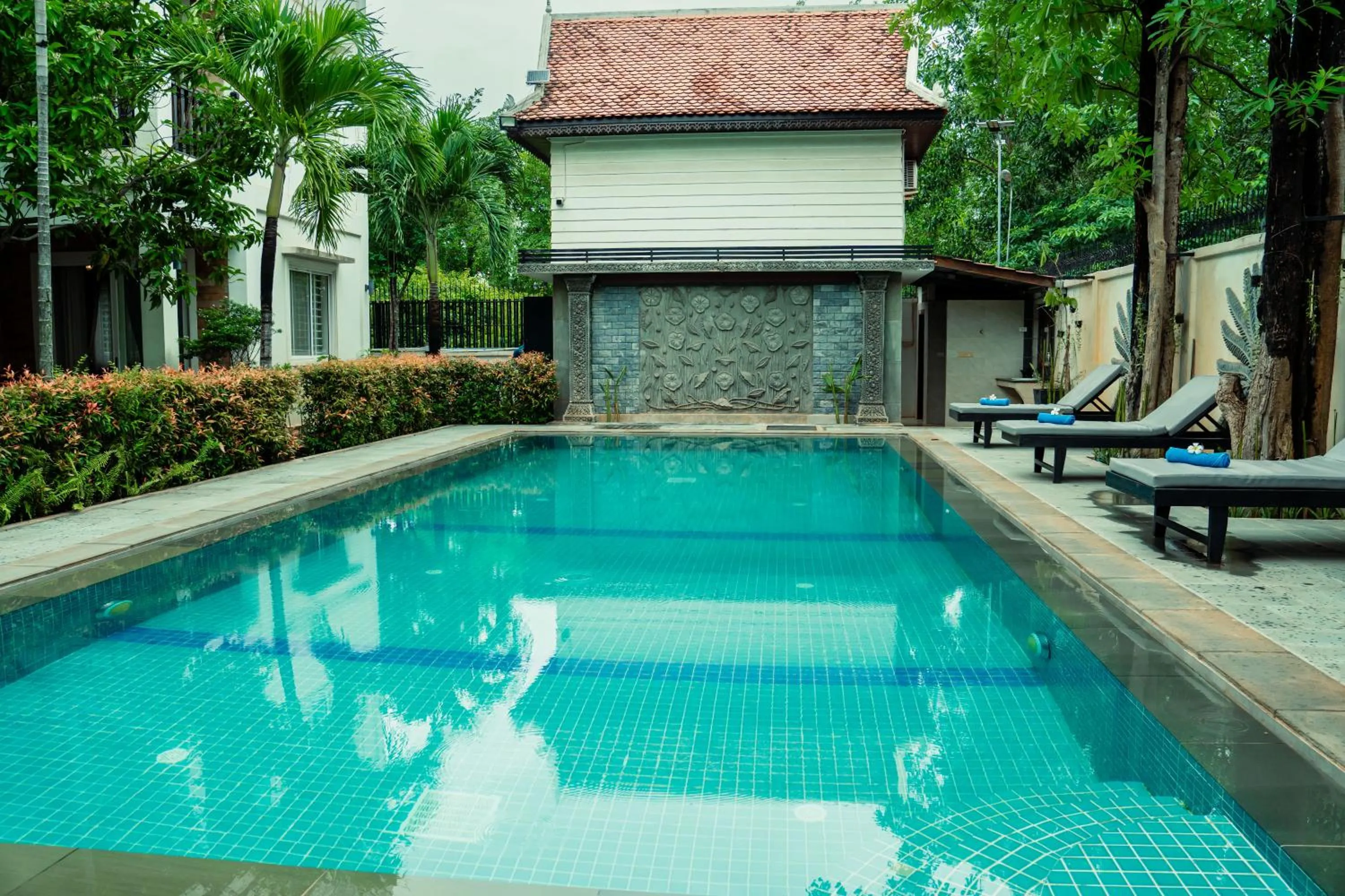 Swimming pool in Siemreap Green Residence