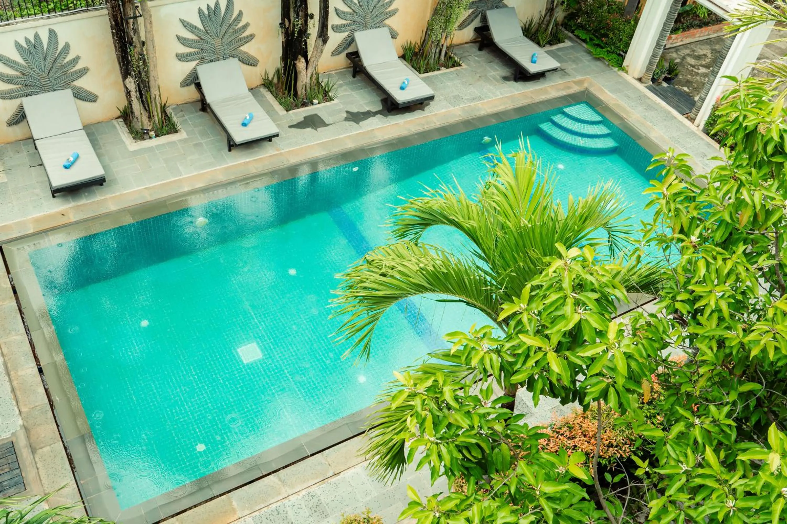 Swimming pool in Siemreap Green Residence