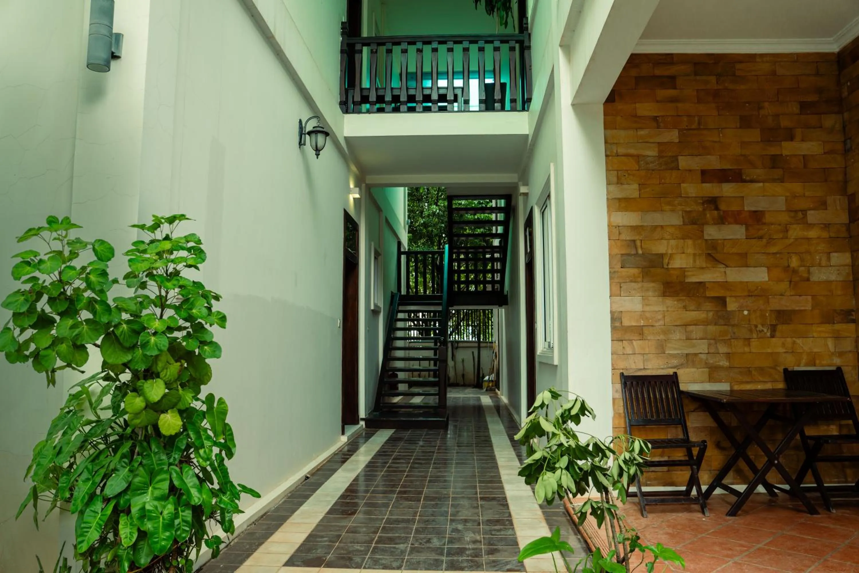 Patio in Siemreap Green Residence