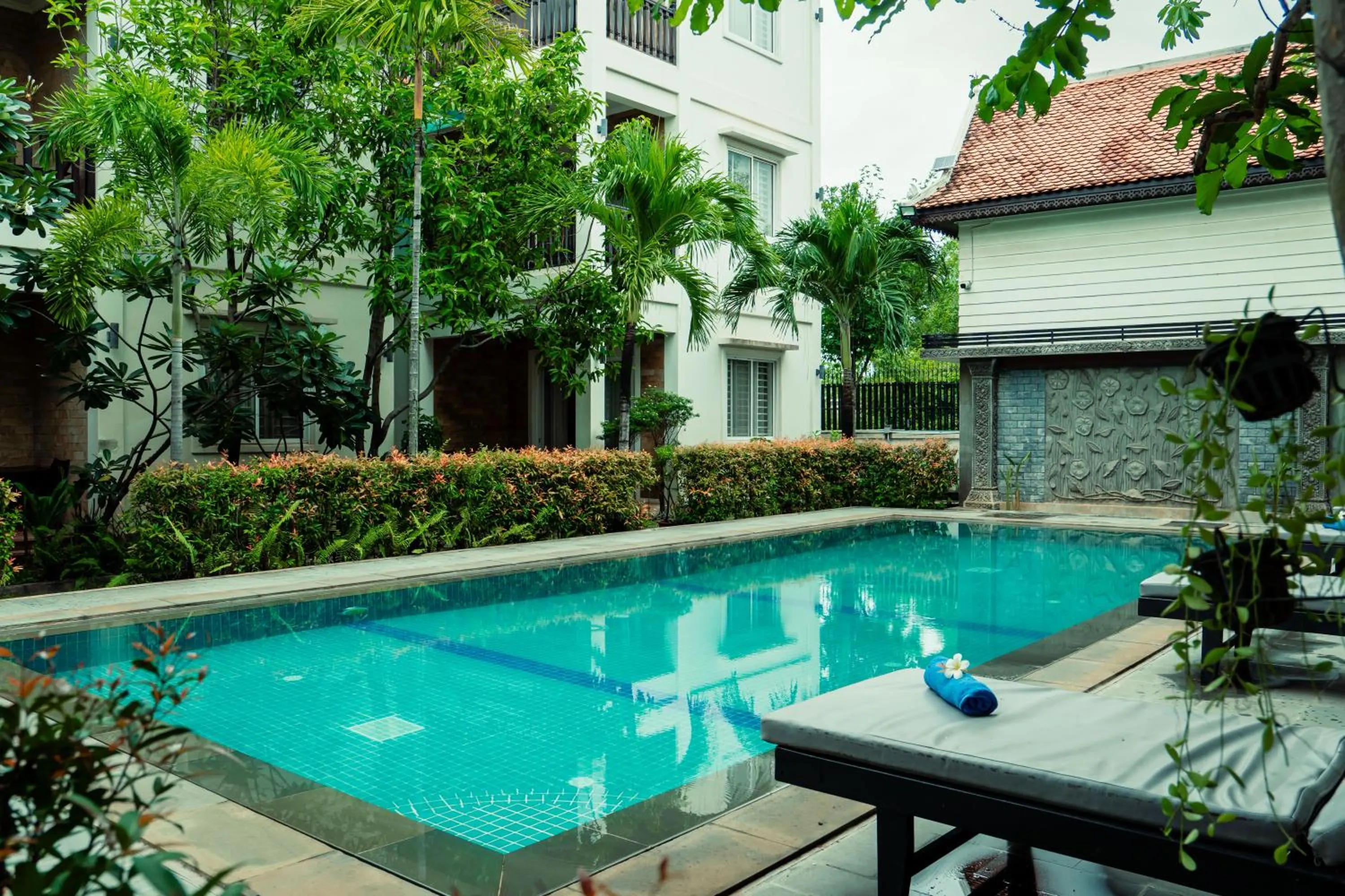 Swimming pool in Siemreap Green Residence