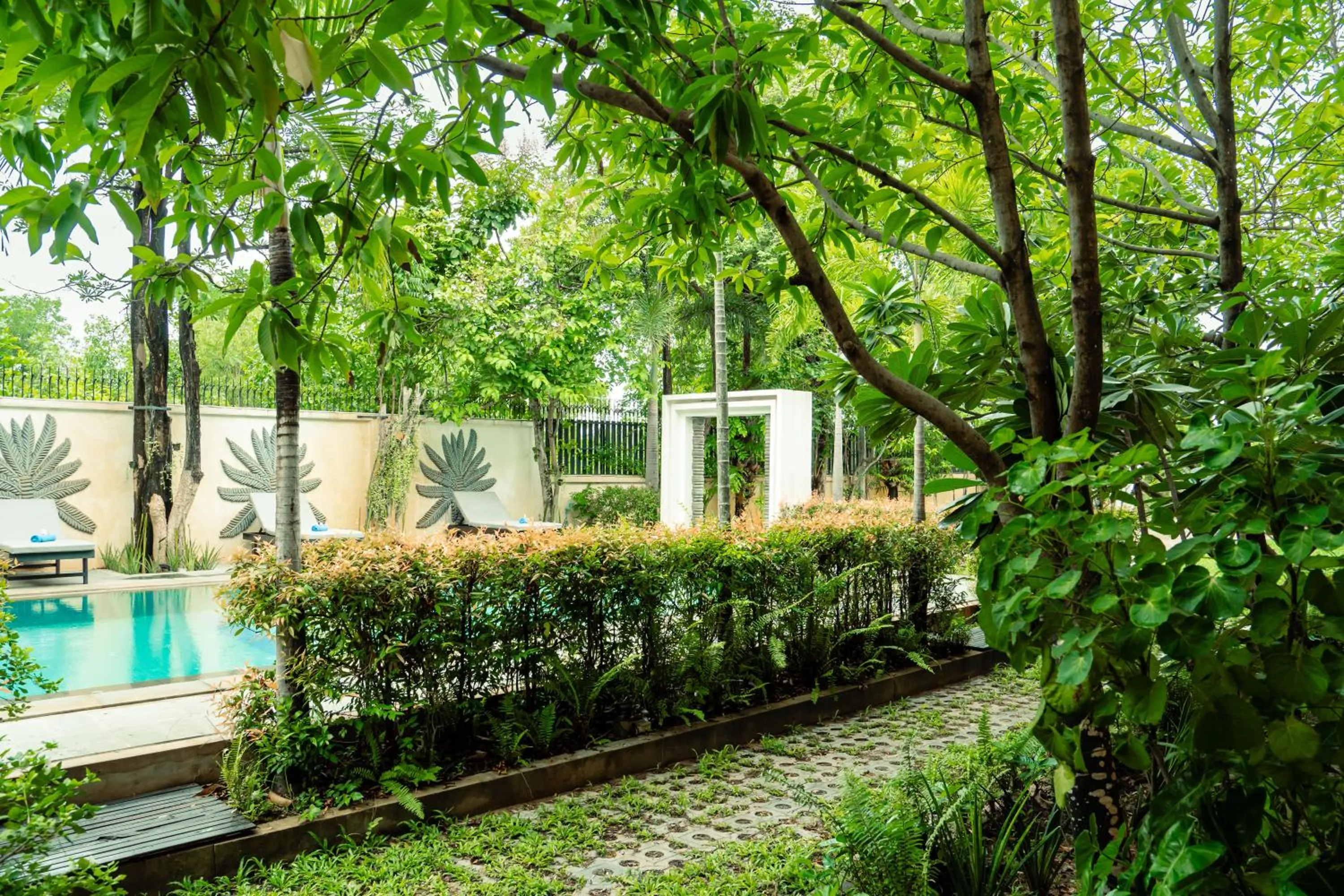 Natural landscape in Siemreap Green Residence