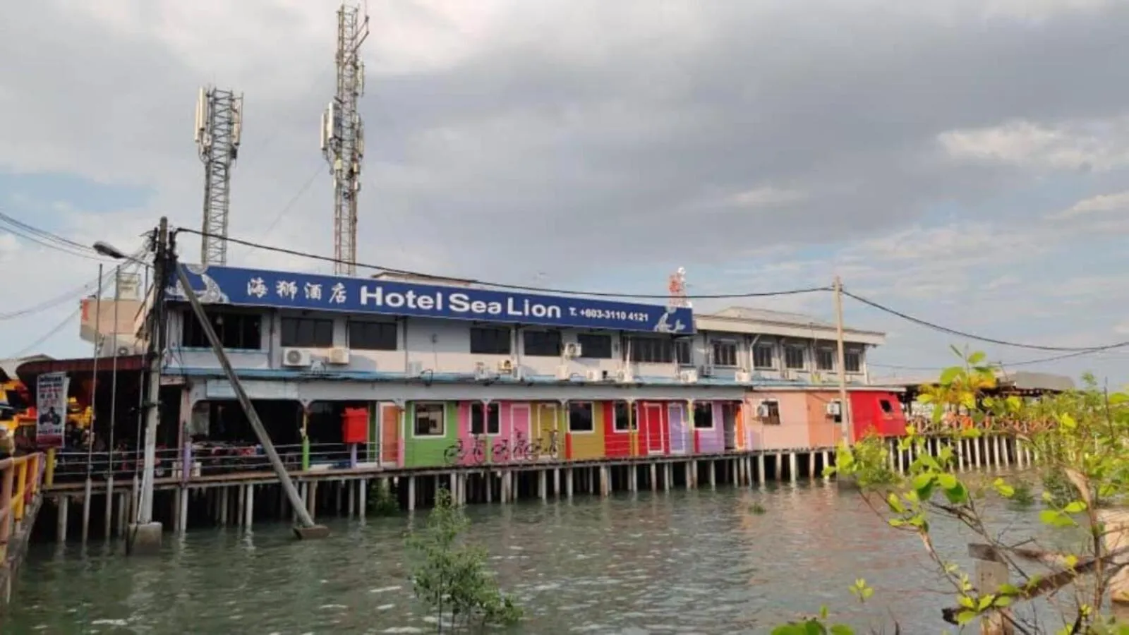 Property building in Sea Lion Hotel Pulau Ketam