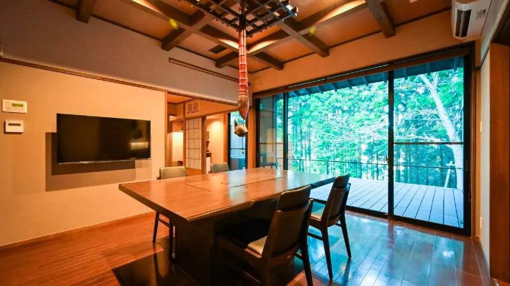 Living room in Kaze no Tani no Iori