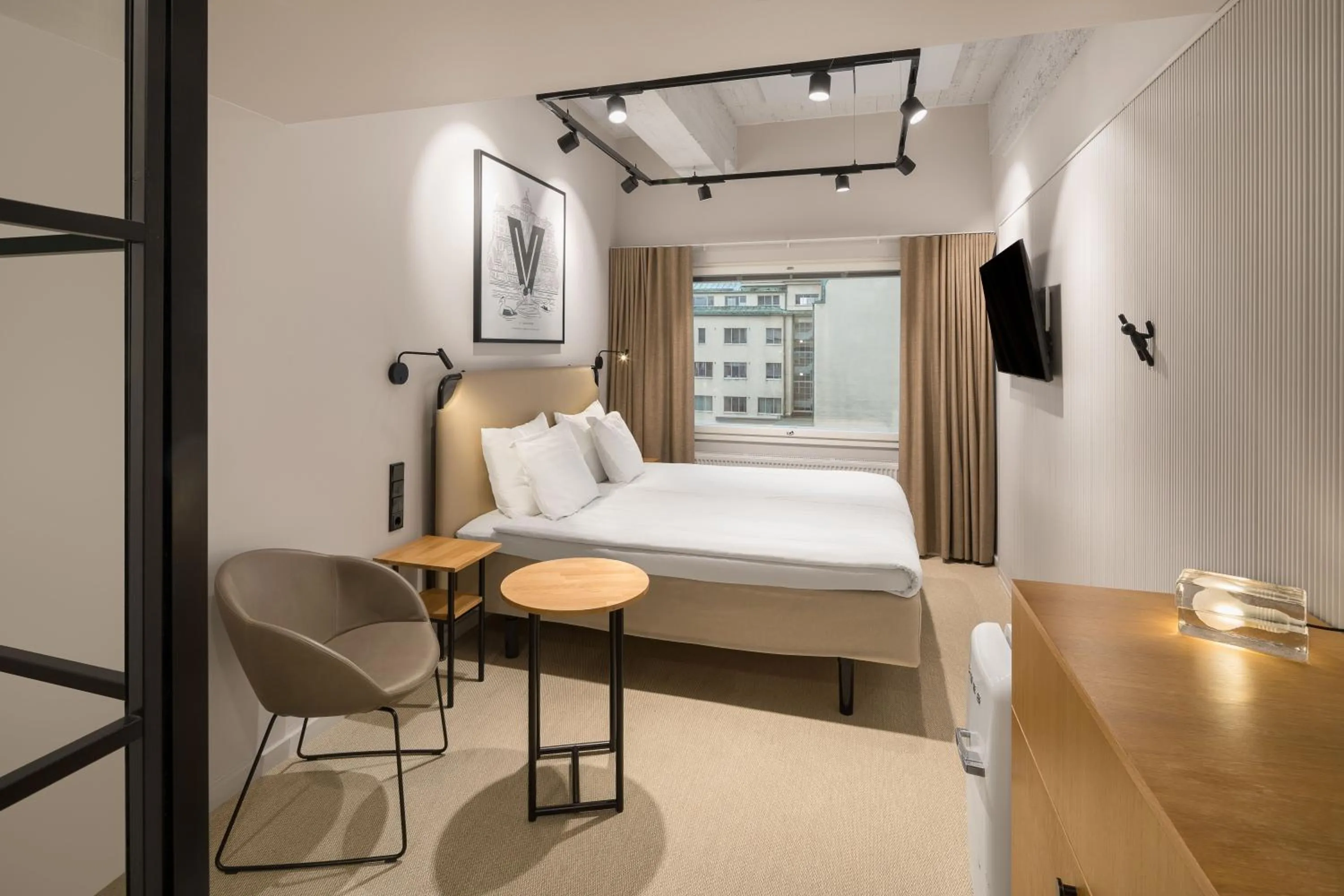 Bed in Original Sokos Hotel Wiklund