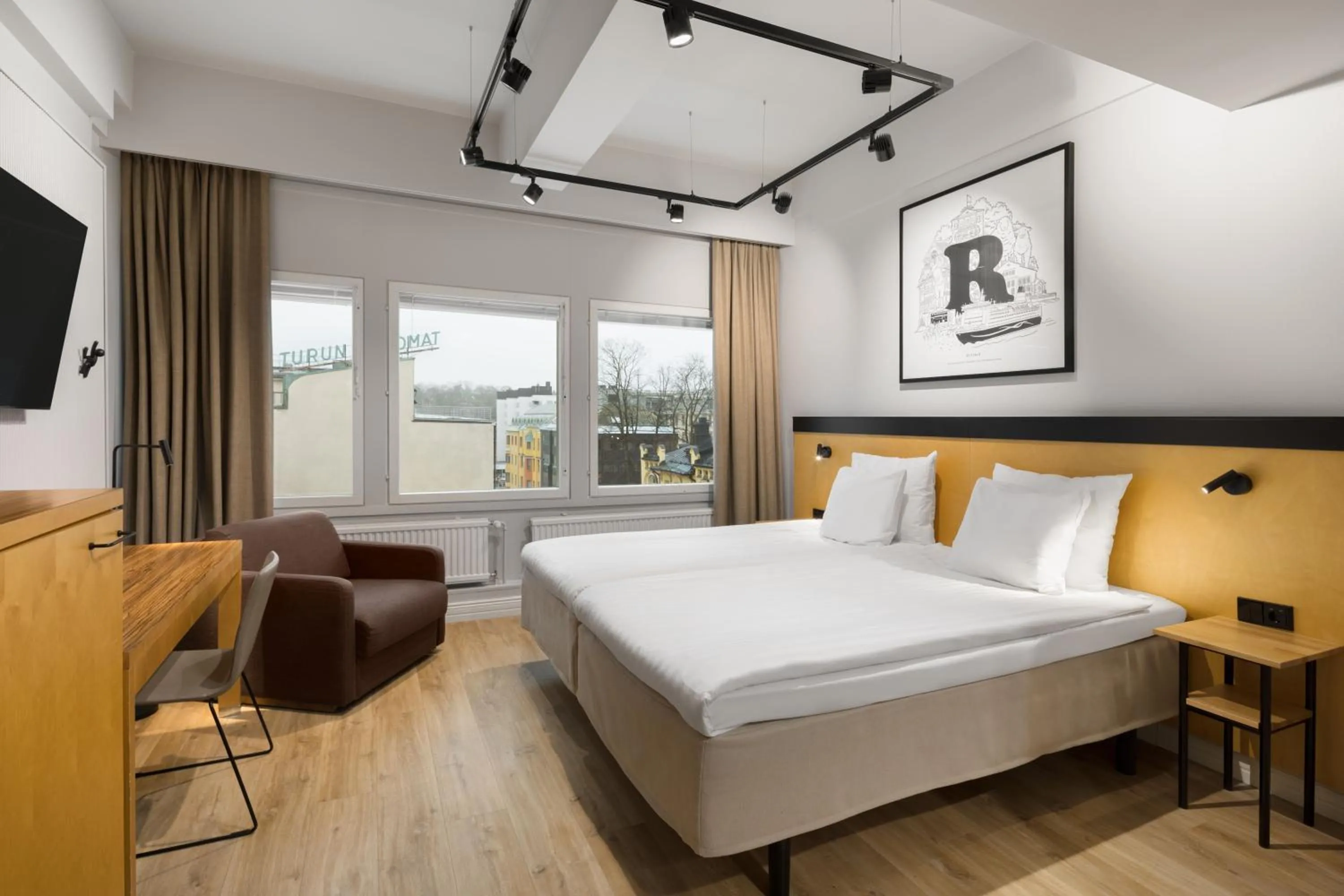 Bed in Original Sokos Hotel Wiklund