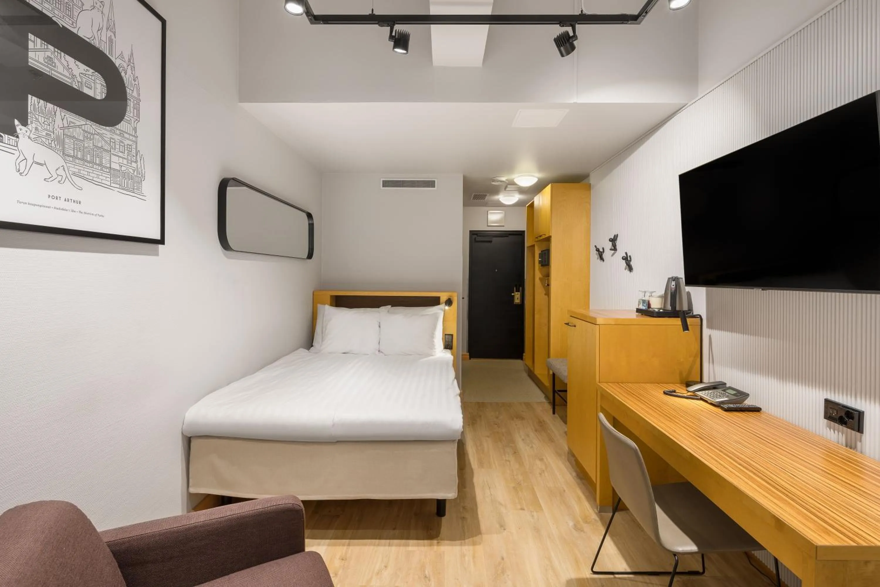 Bed in Original Sokos Hotel Wiklund