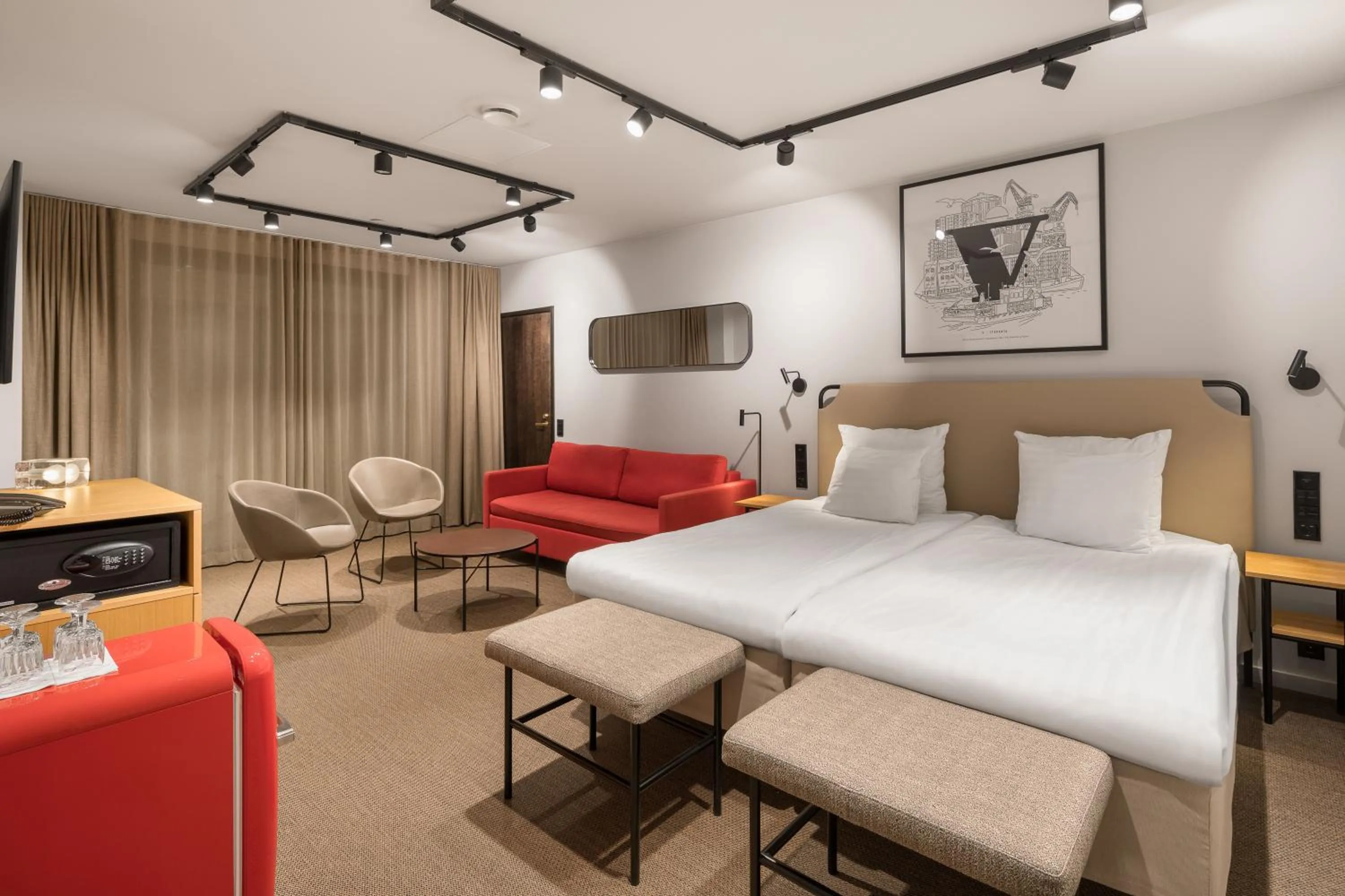 Bed in Original Sokos Hotel Wiklund