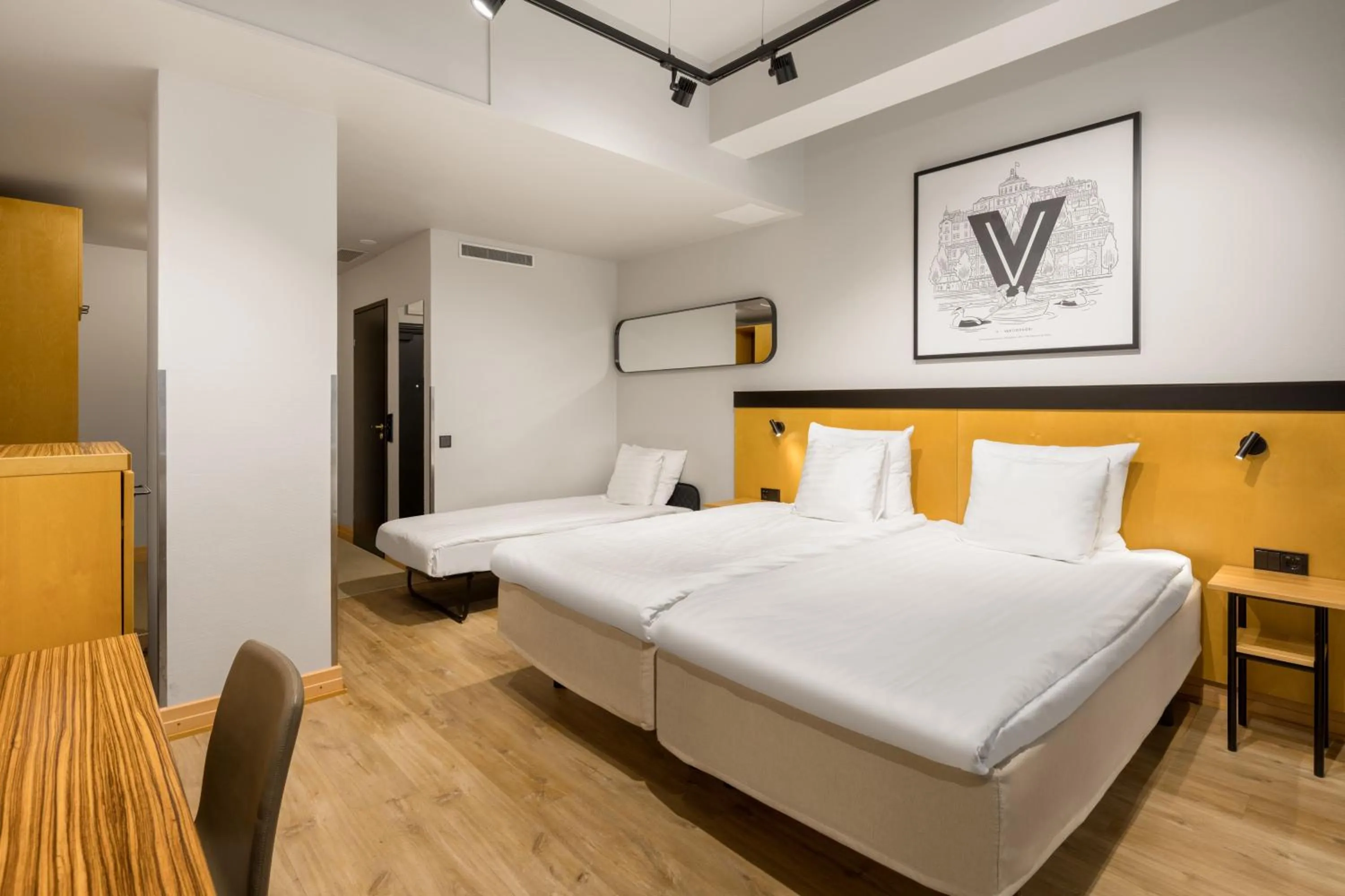 Bed in Original Sokos Hotel Wiklund