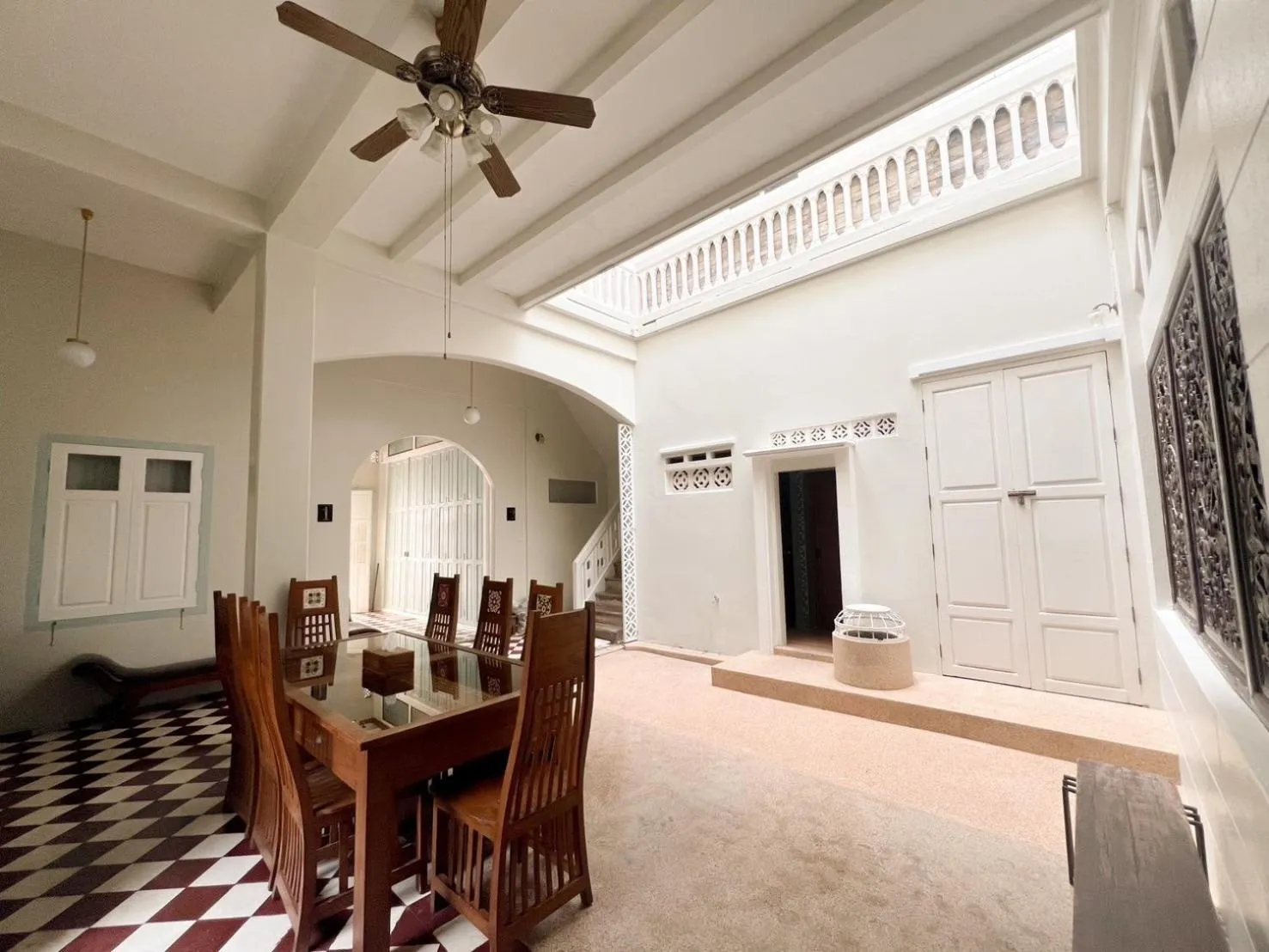 Seating area in Casa Der See Boutique House