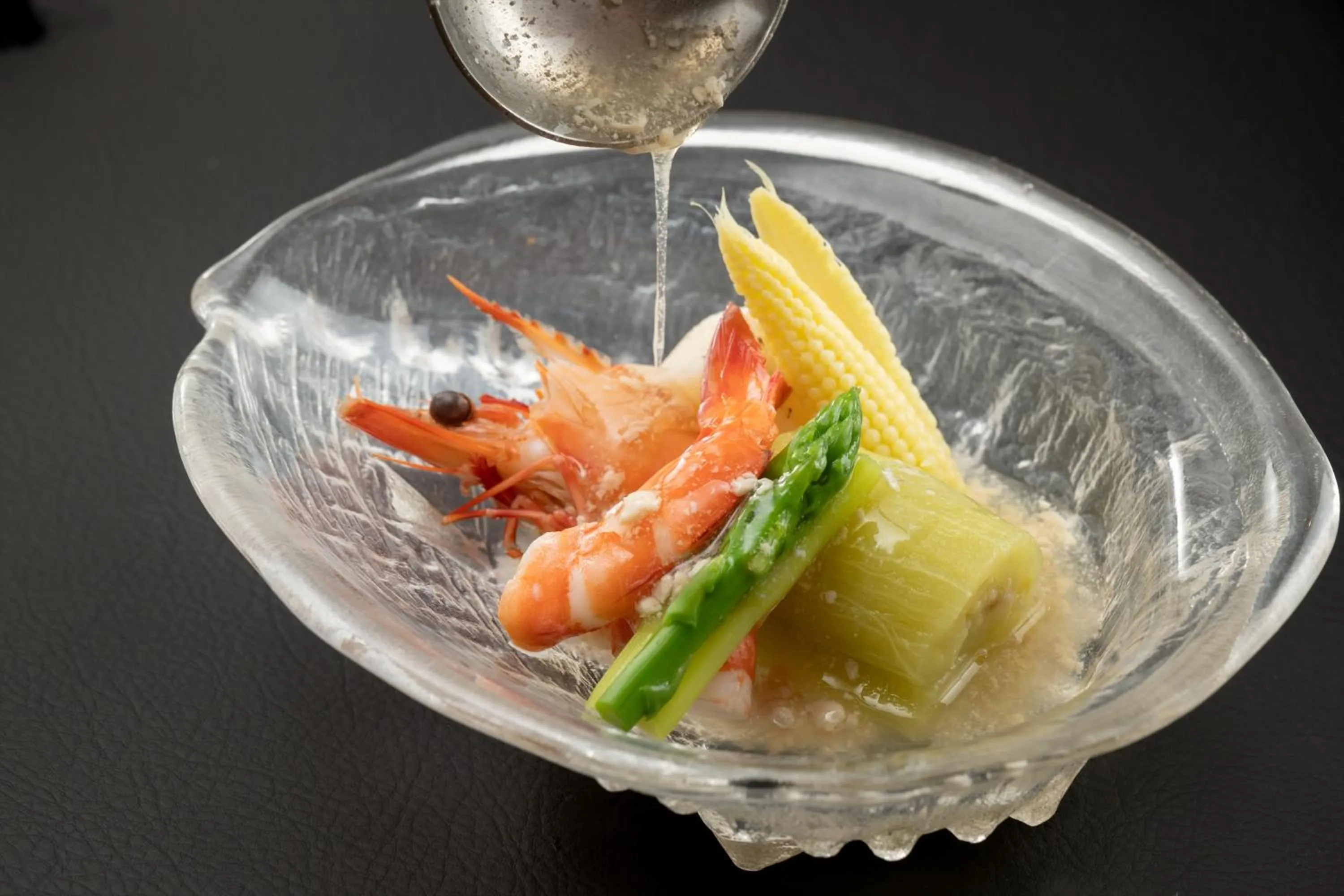 Food close-up in Tsuwabuki no Hana