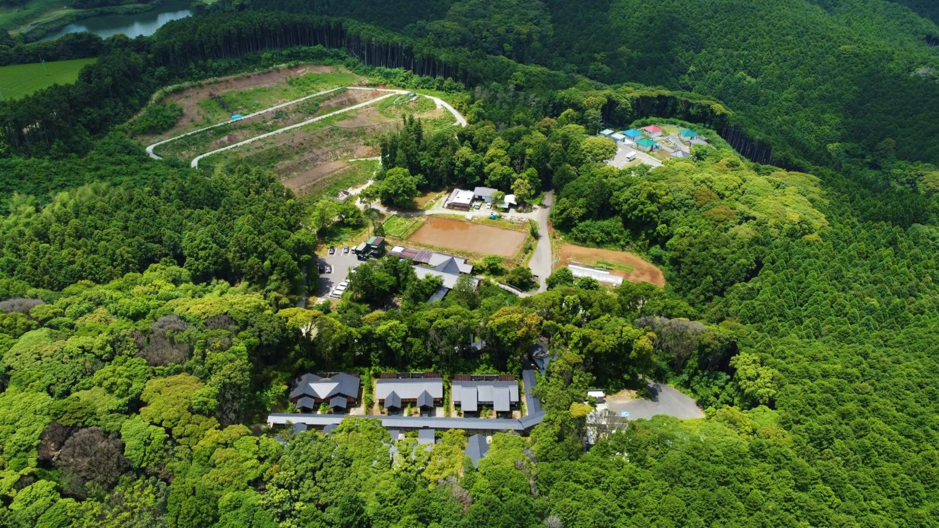 Bird's eye view in Tsuwabuki no Hana