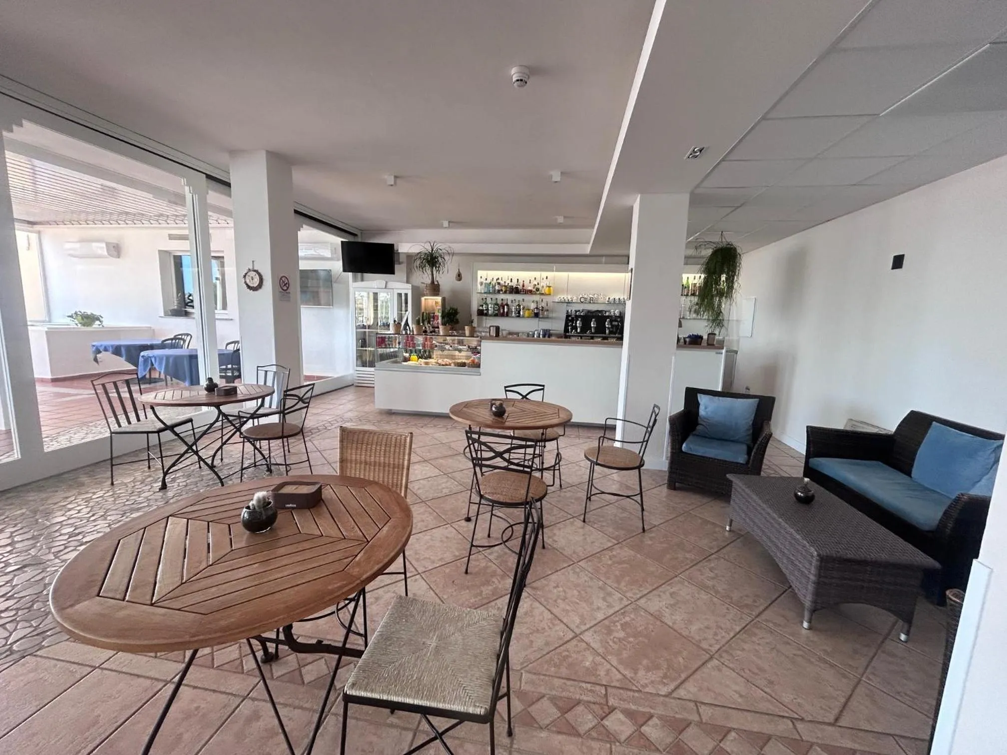 Seating area in Hotel Miralonga