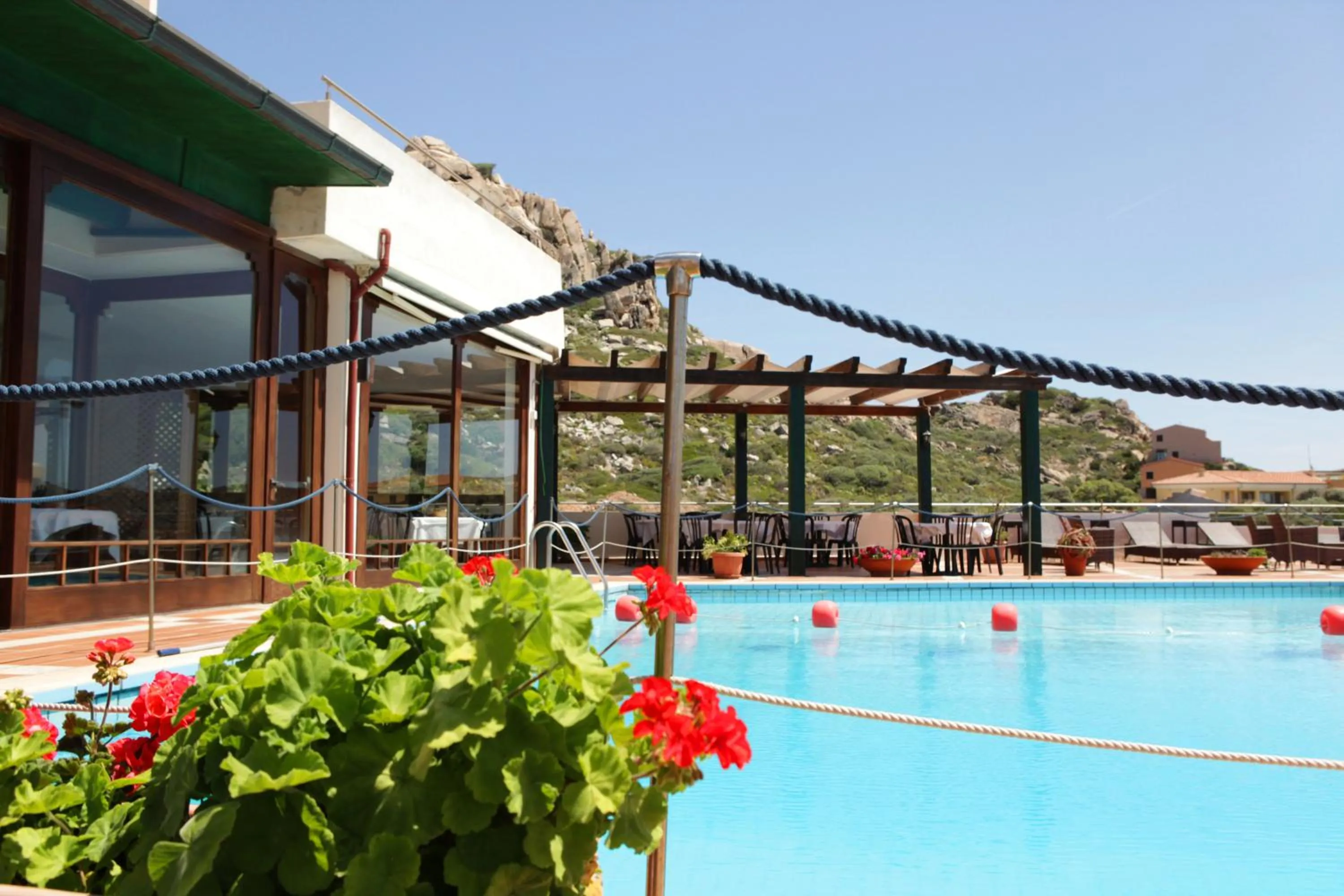 Swimming pool in Hotel Miralonga