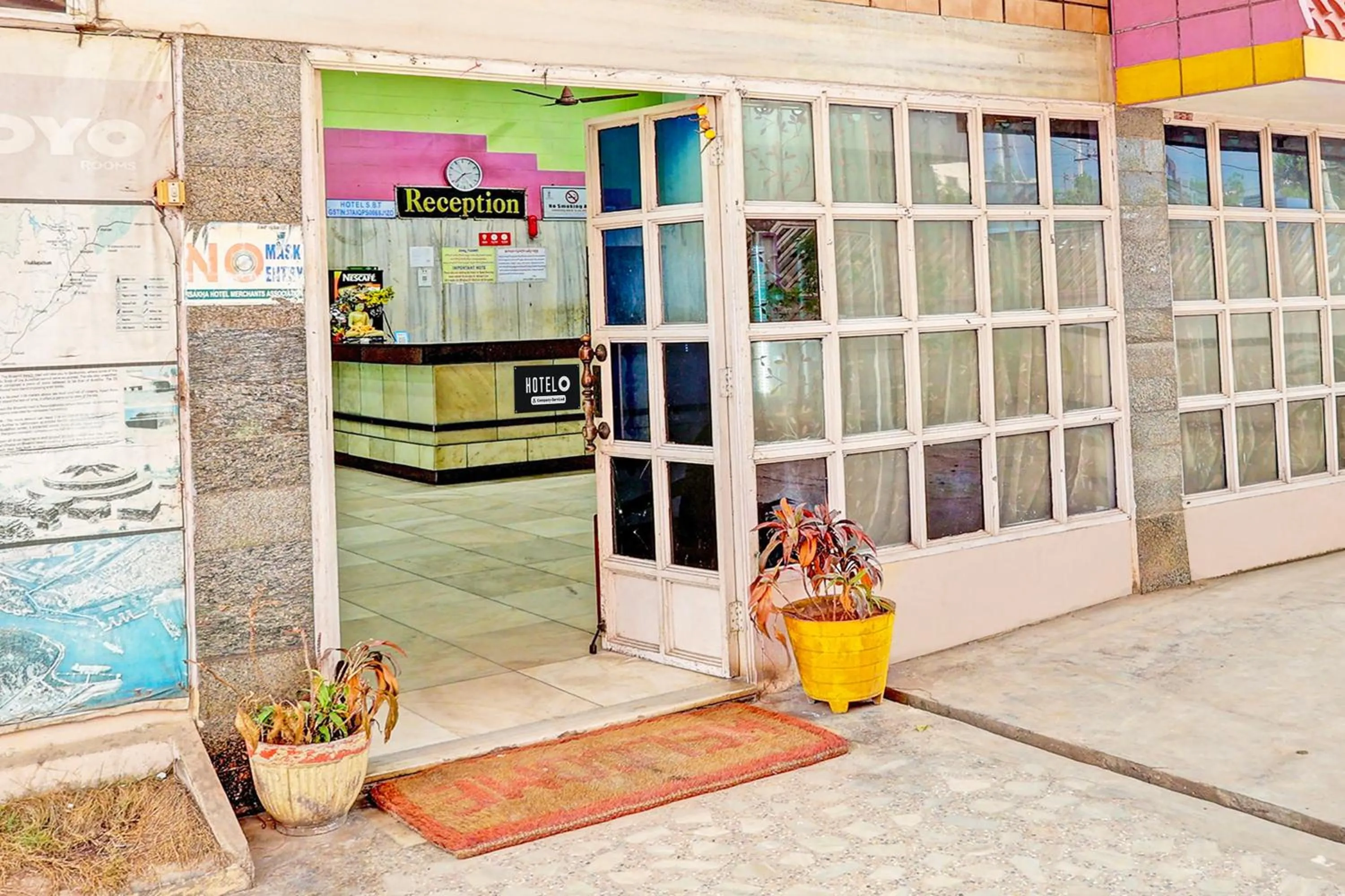 Facade/entrance in Hotel O Gajuwaka Near kurmanpalem Formerly SBT