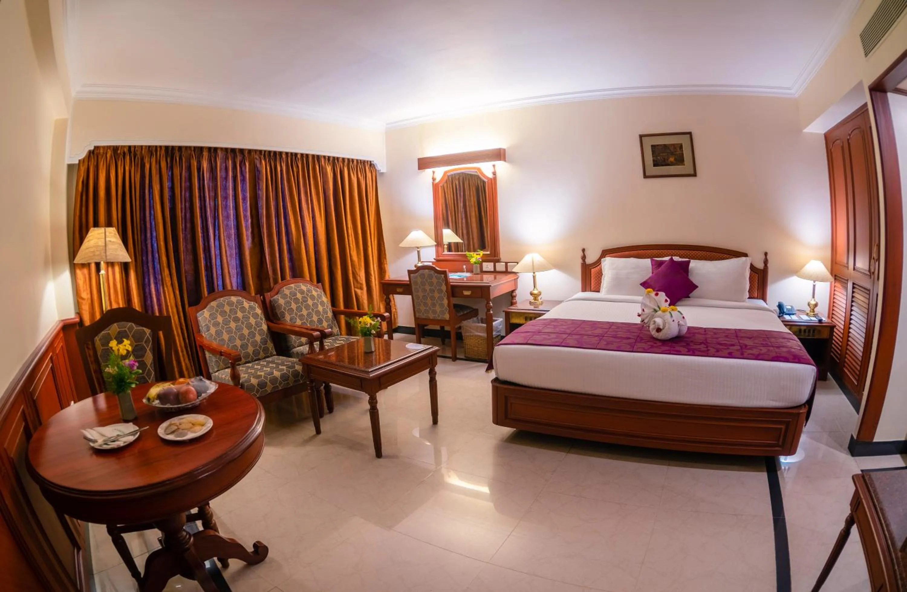Photo of the whole room, Bed in Hotel Annamalai International
