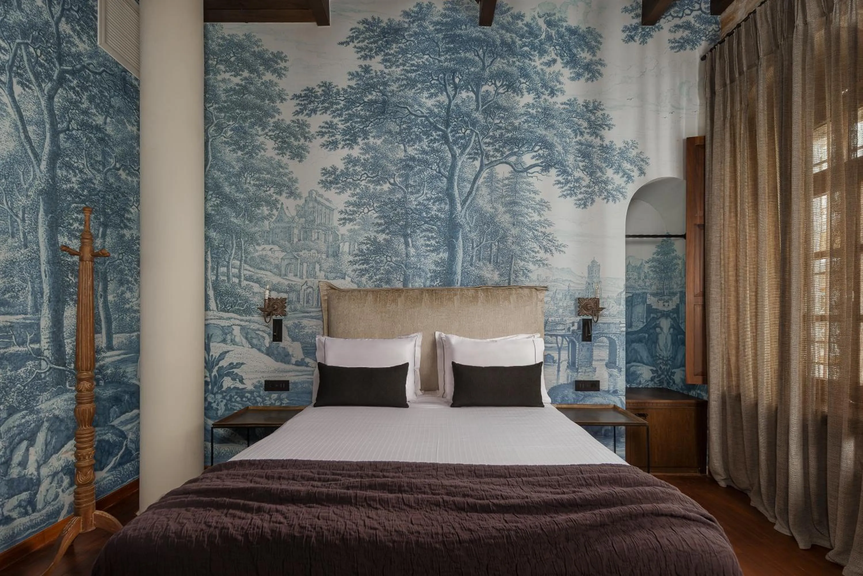 Bed in Stoes Boutique Hotel