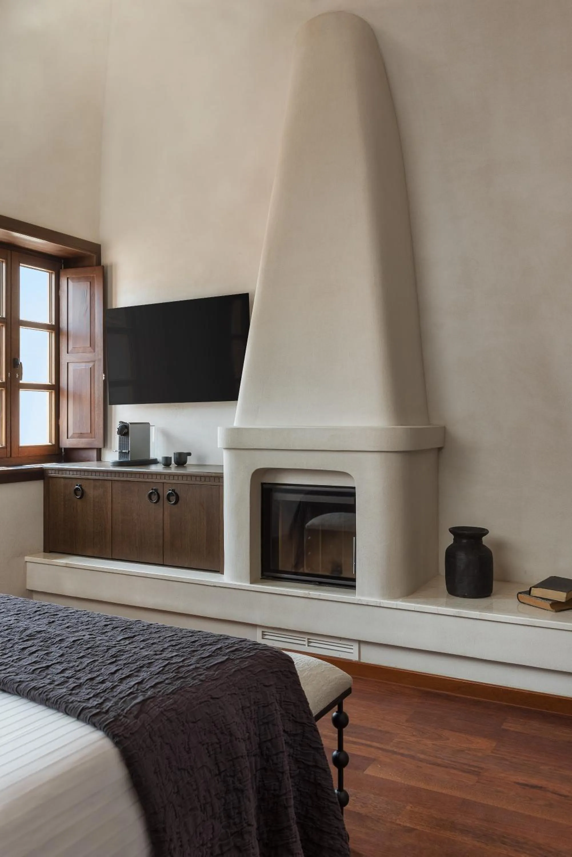 Bed in Stoes Boutique Hotel