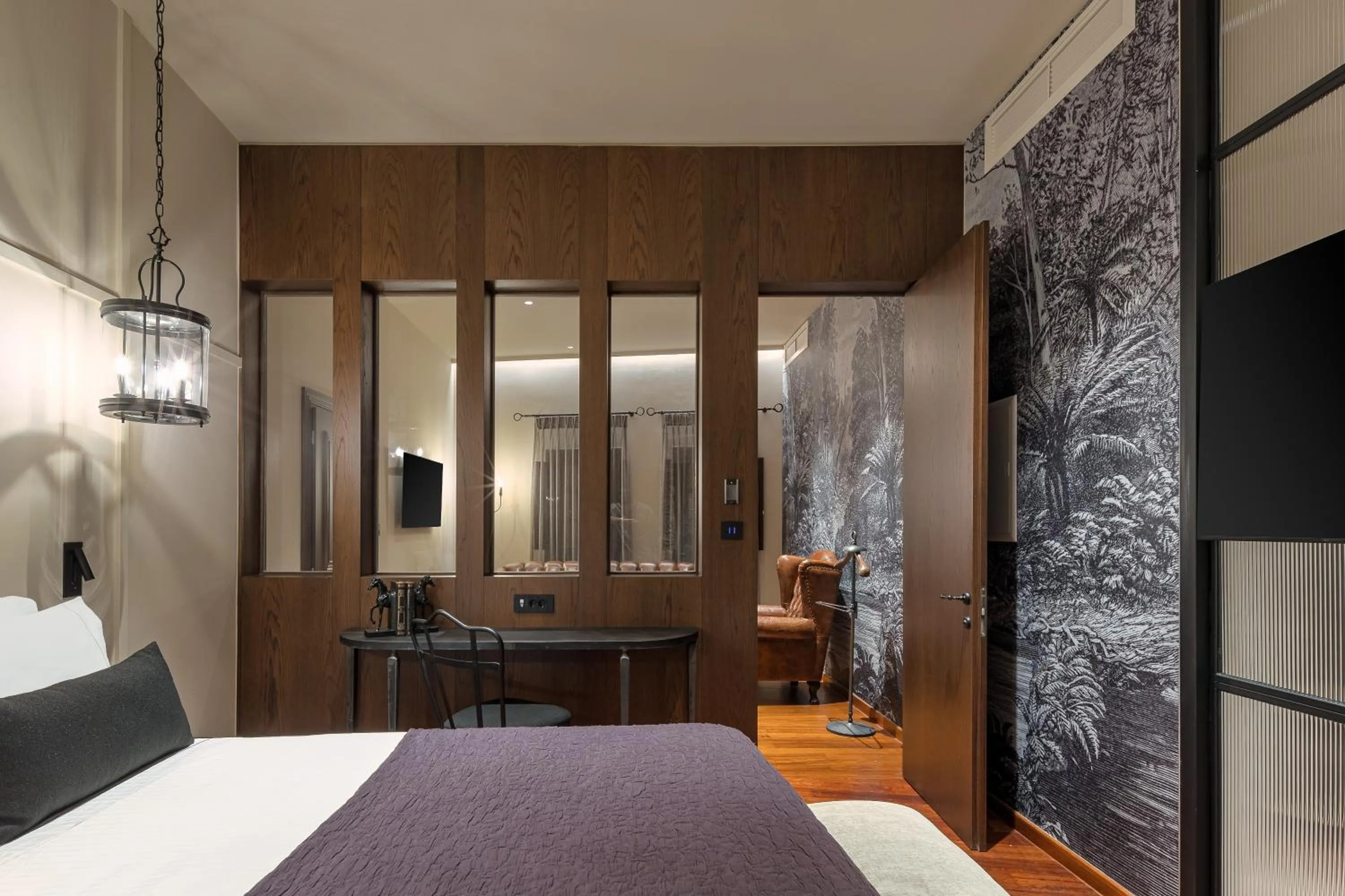 Bed in Stoes Boutique Hotel