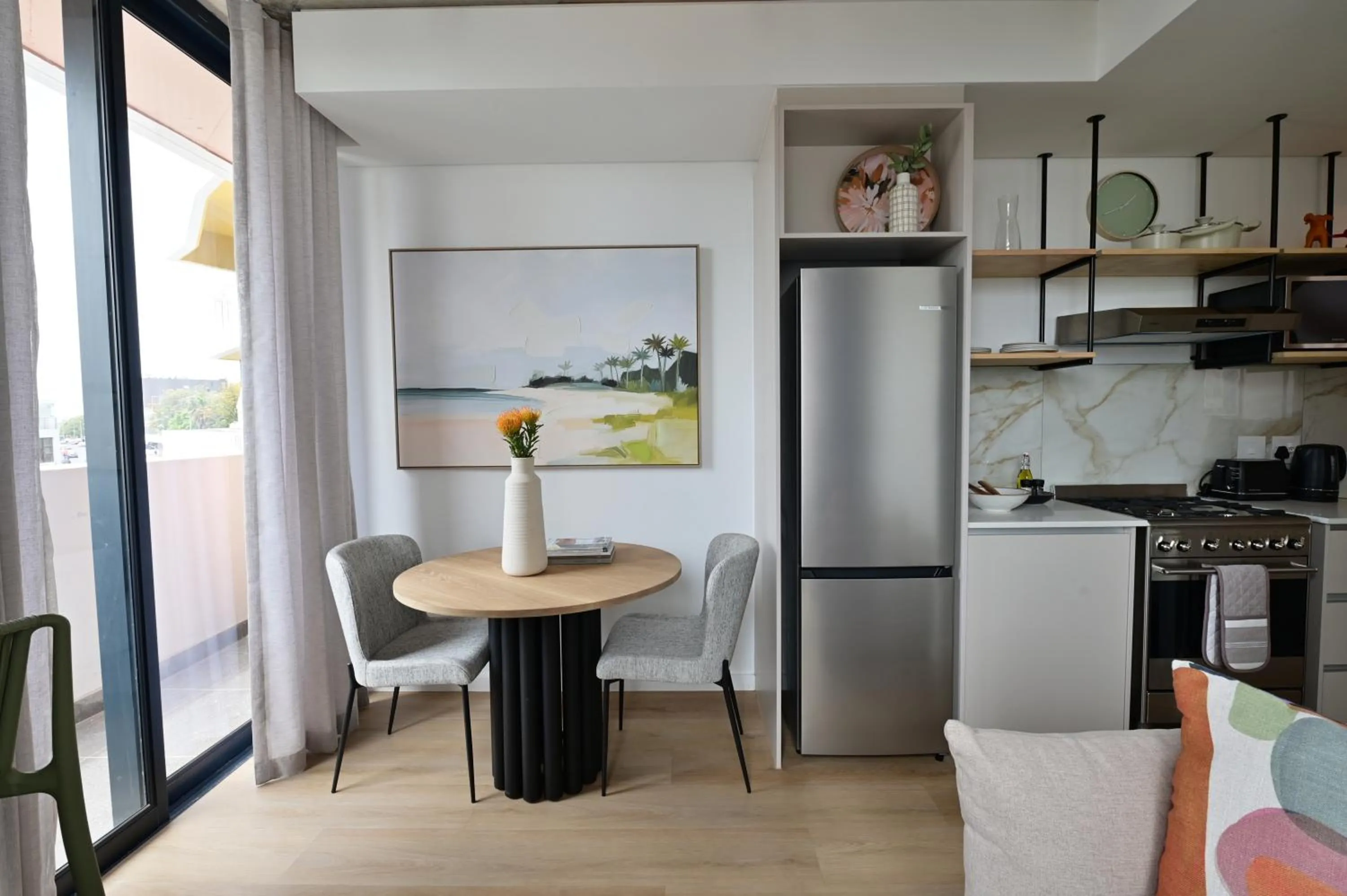 Balcony/Terrace in EIGHTY2 ON M - Fluent Serviced Apartments