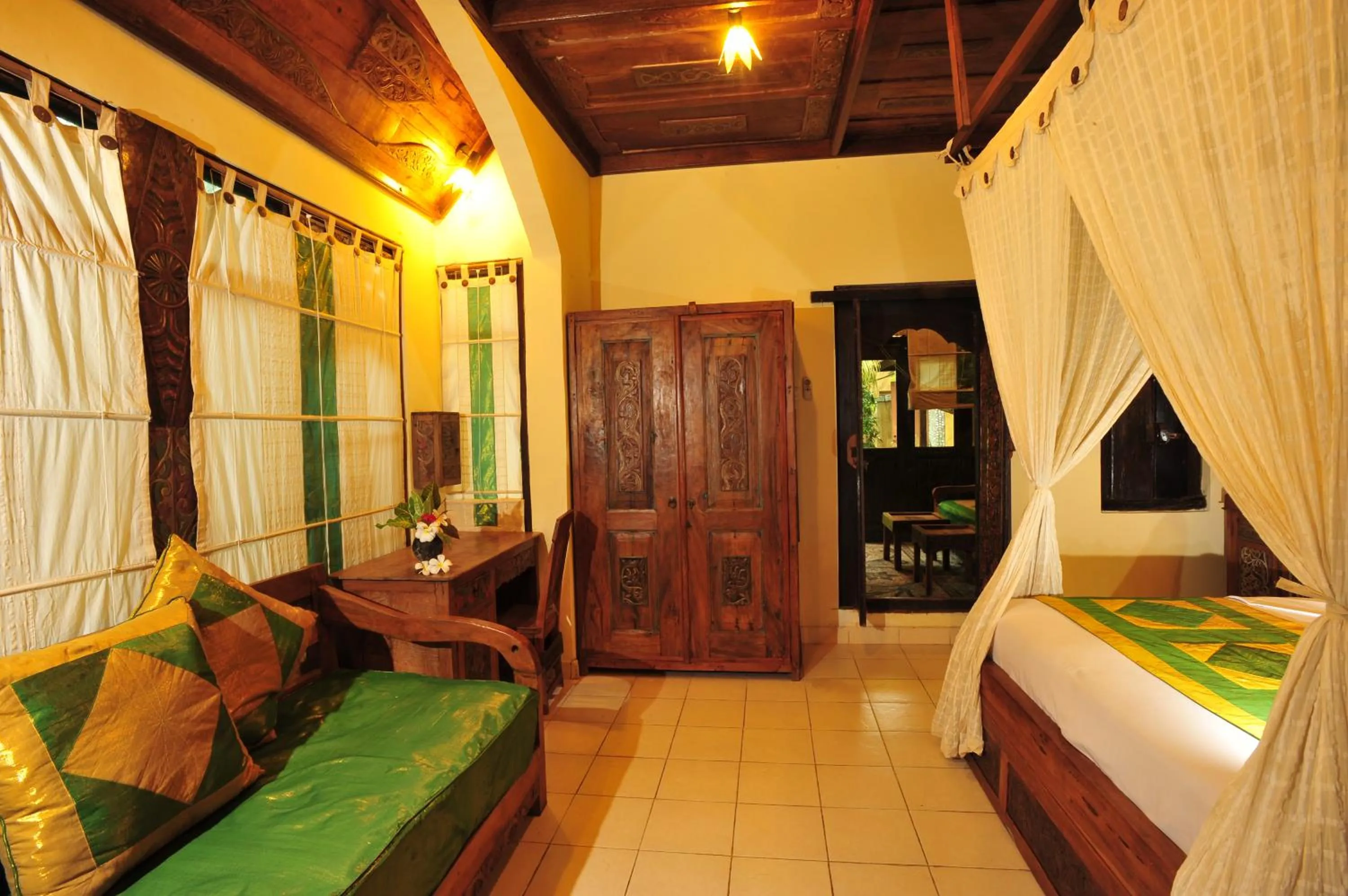 Bedroom, Bed in Hotel Pondok Sari Beach & SPA Resort