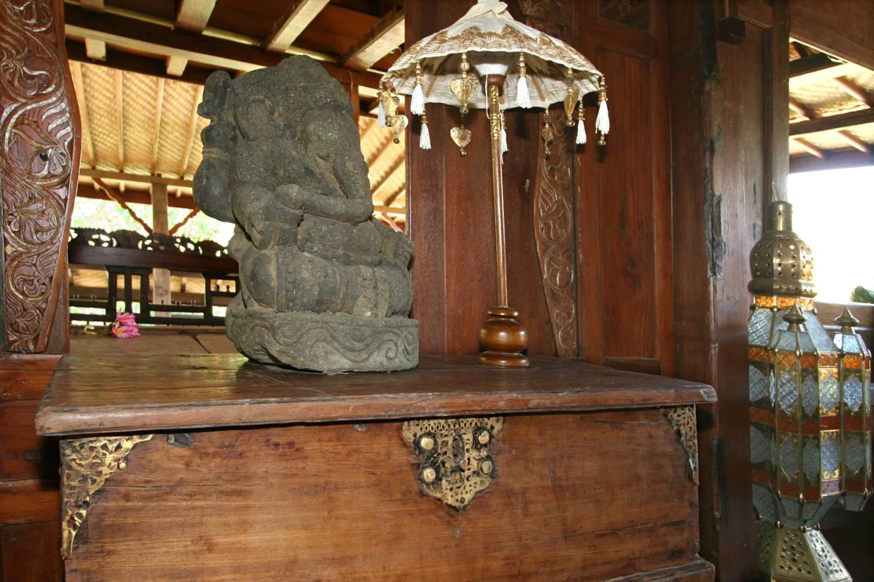 Decorative detail in Hotel Pondok Sari Beach & SPA Resort