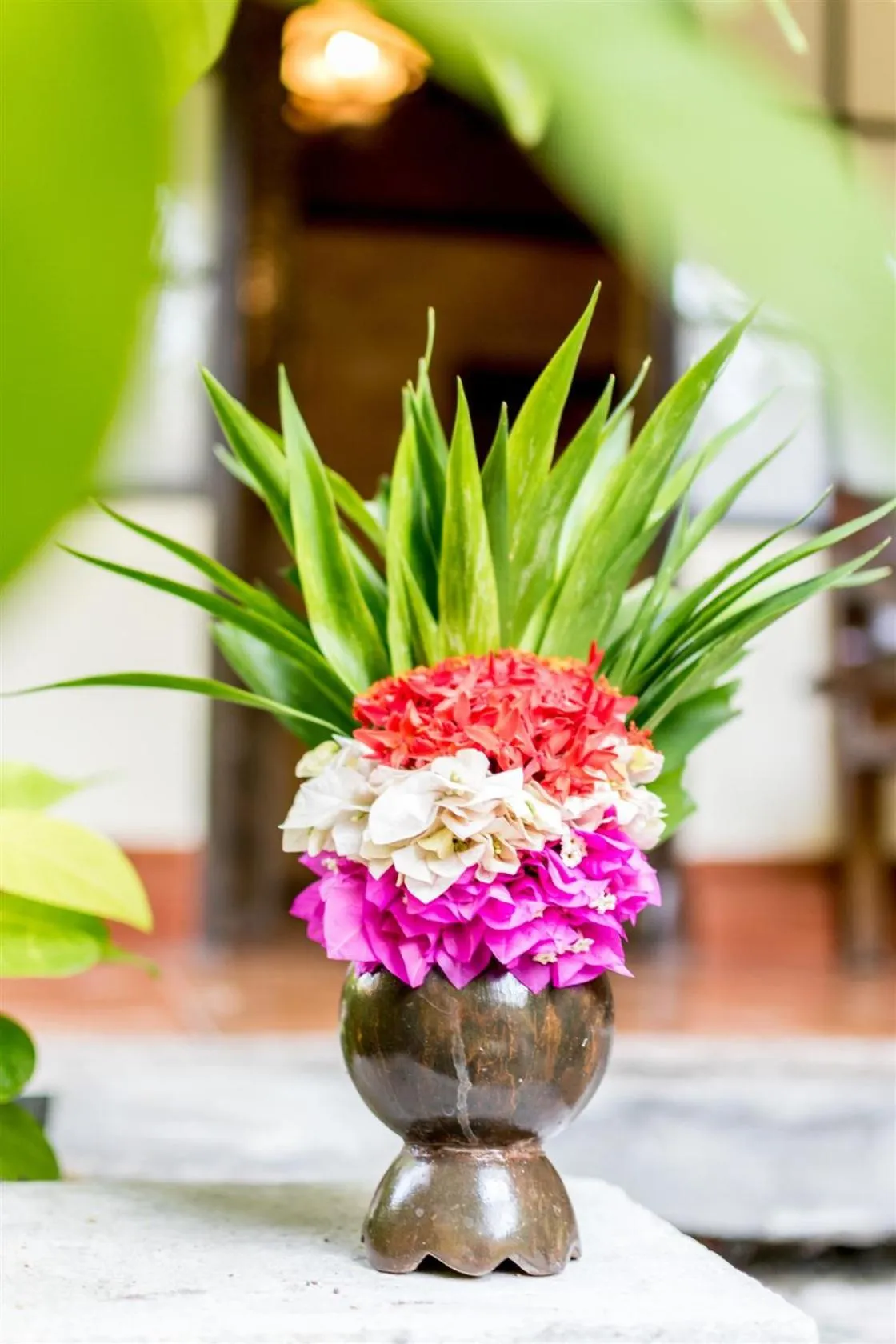 Garden in Hotel Pondok Sari Beach & SPA Resort