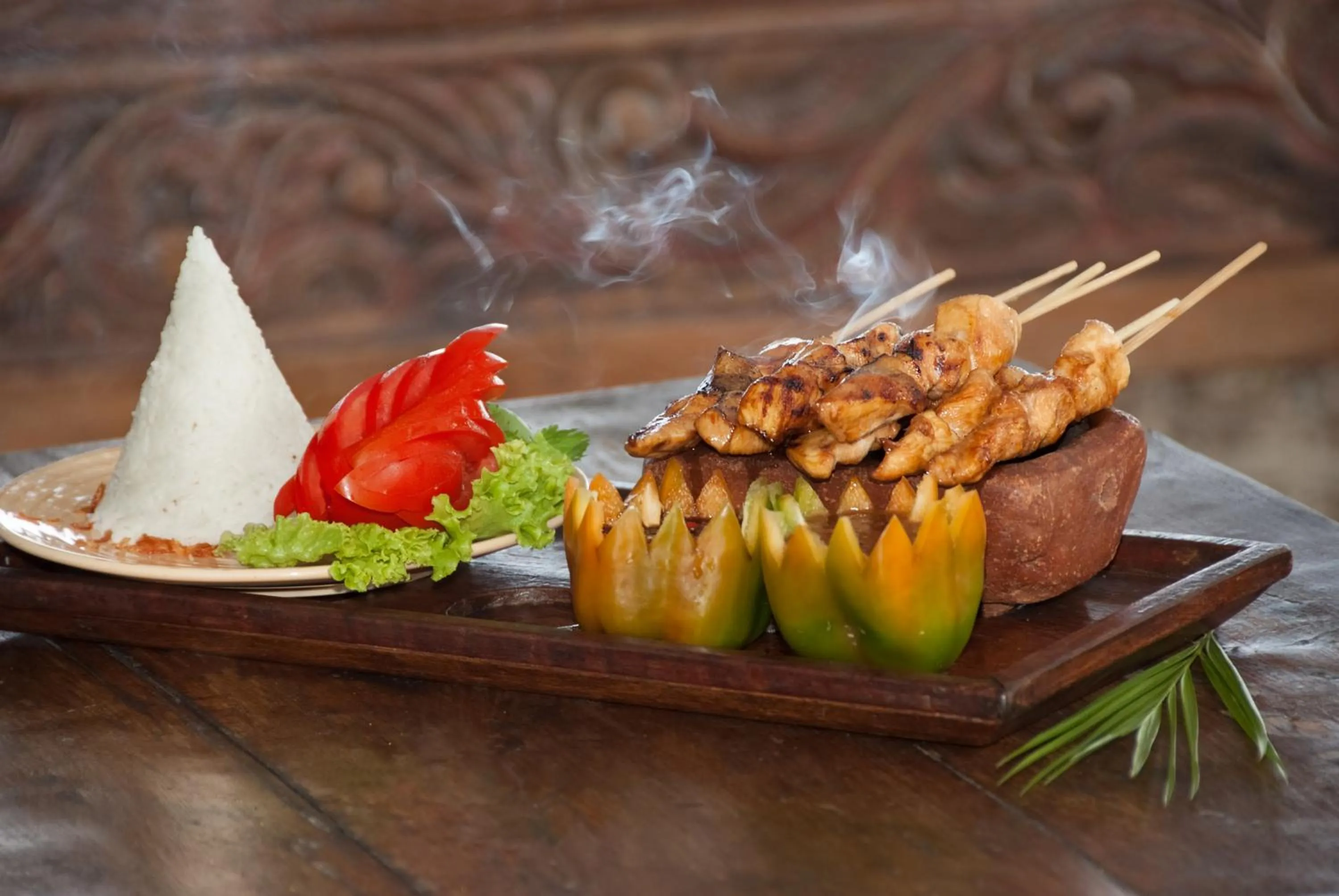 Lunch in Hotel Pondok Sari Beach & SPA Resort