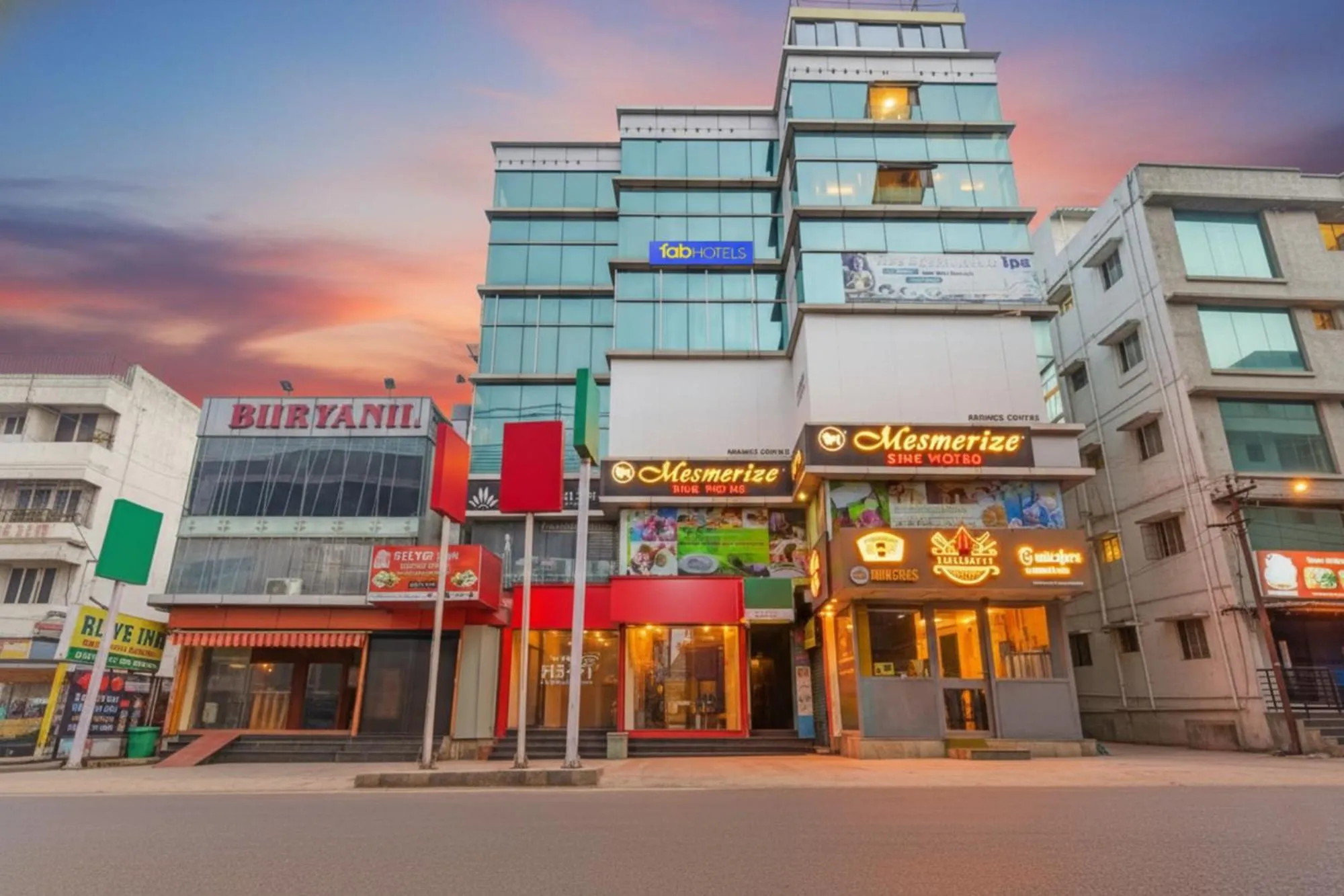 Property building in FabHotel Relyef Inn